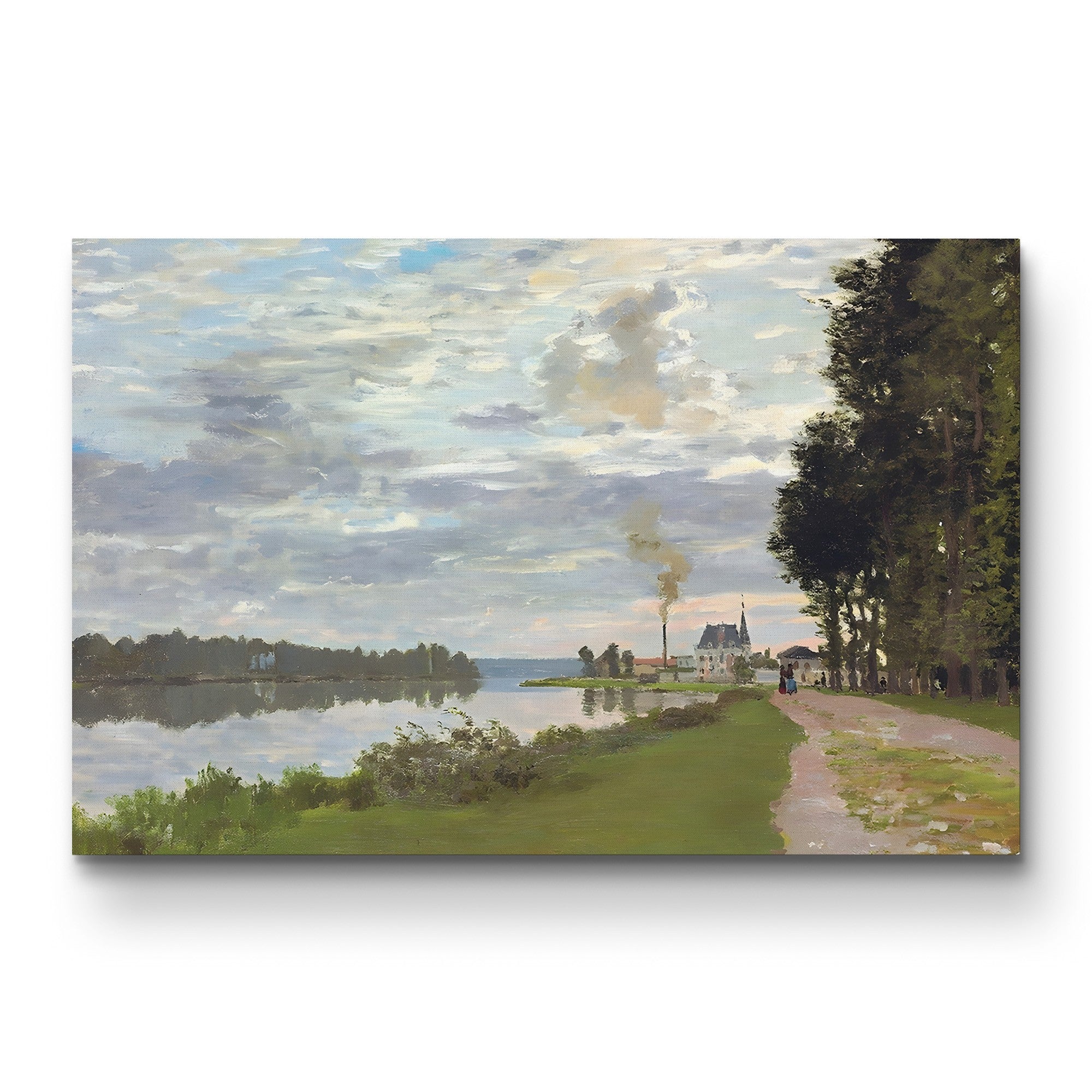 The Promenade at Argenteuil (La Promenade d’Argenteuil), 1872 by Claude Monet