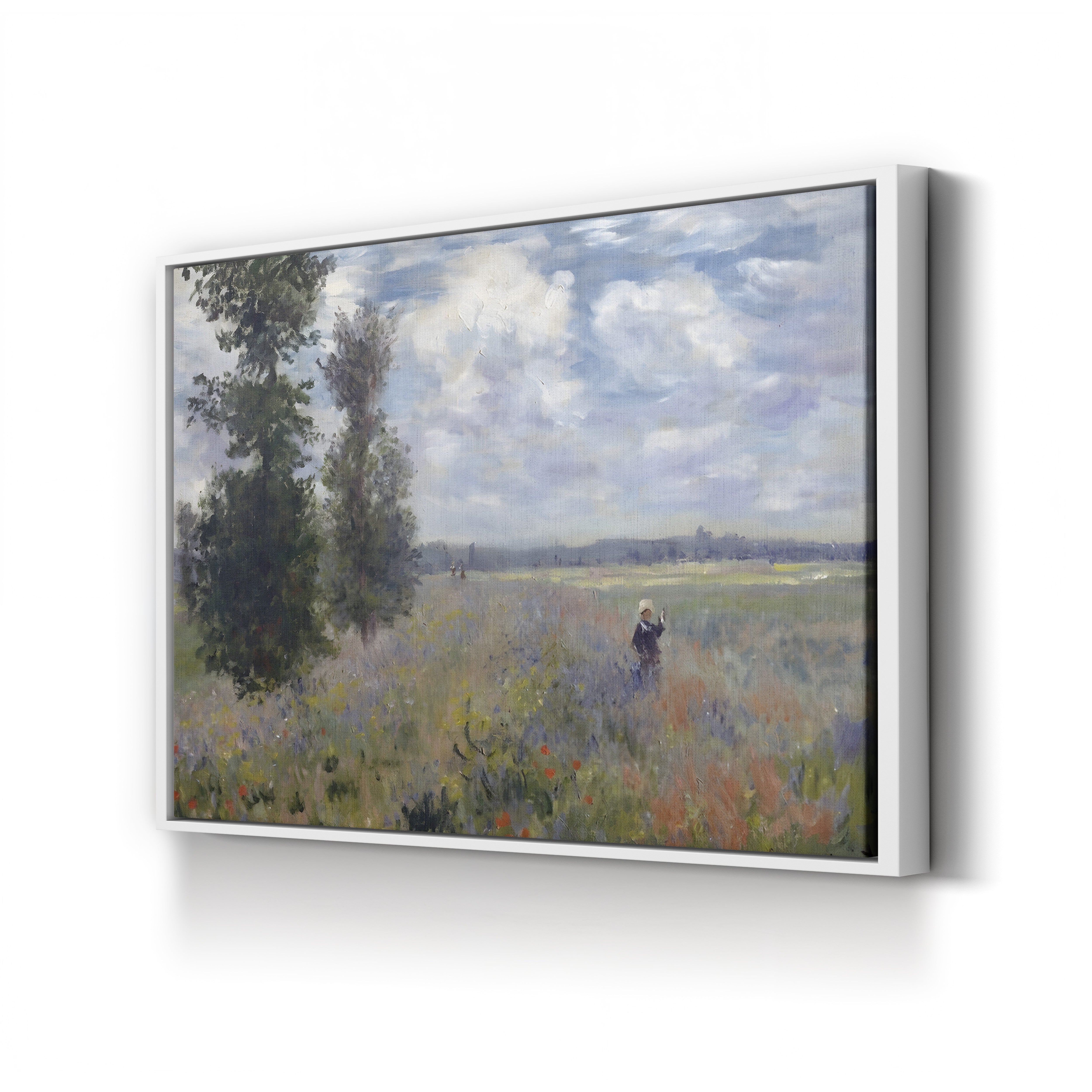 Poppy Fields near Argenteuil (Champ de coquelicots près d’Argenteuil), 1875 by Claude Monet
