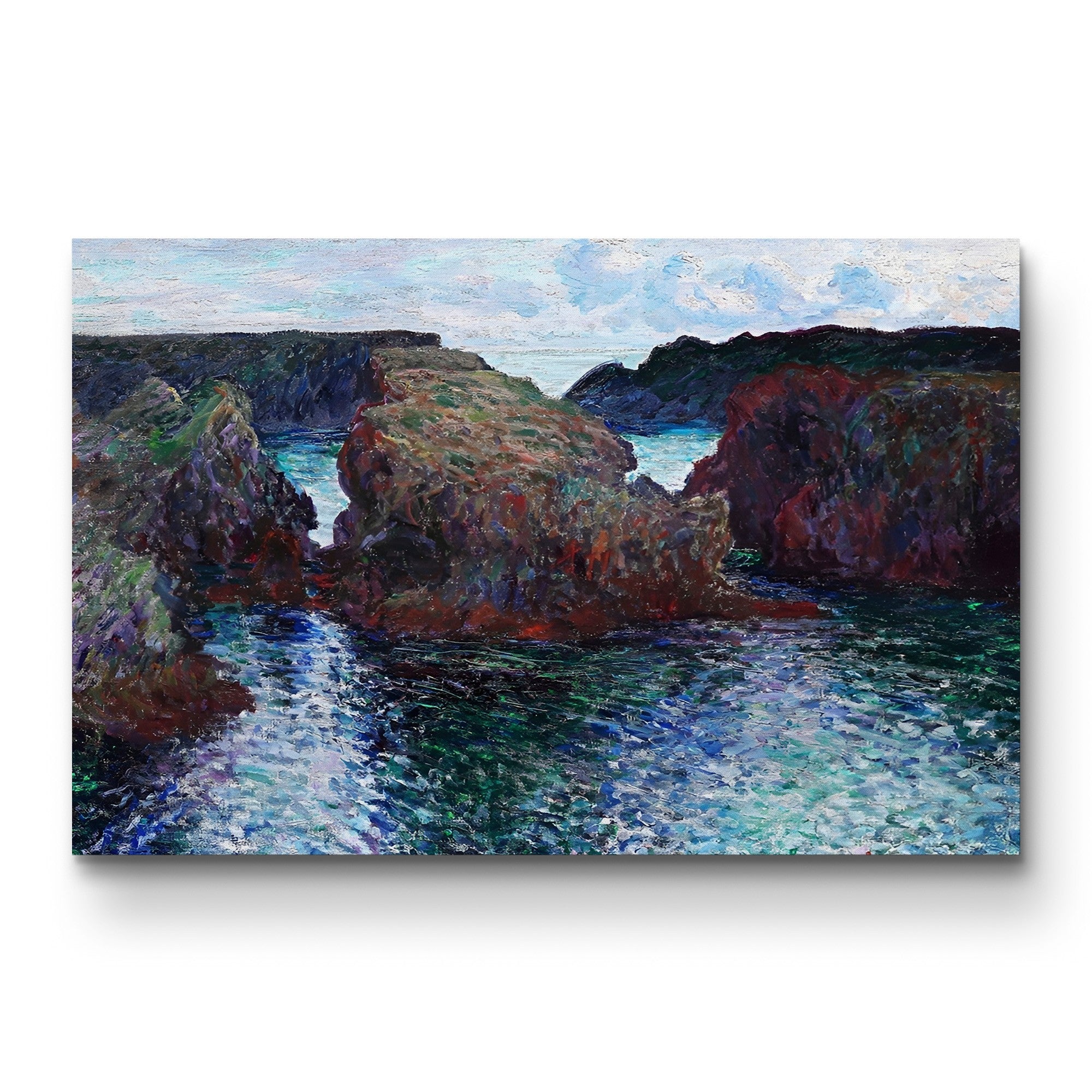 Rocks at Port-Goulphar, Belle-Île (Rochers à Port-Goulphar, Belle-Île), 1886 by Claude Monet