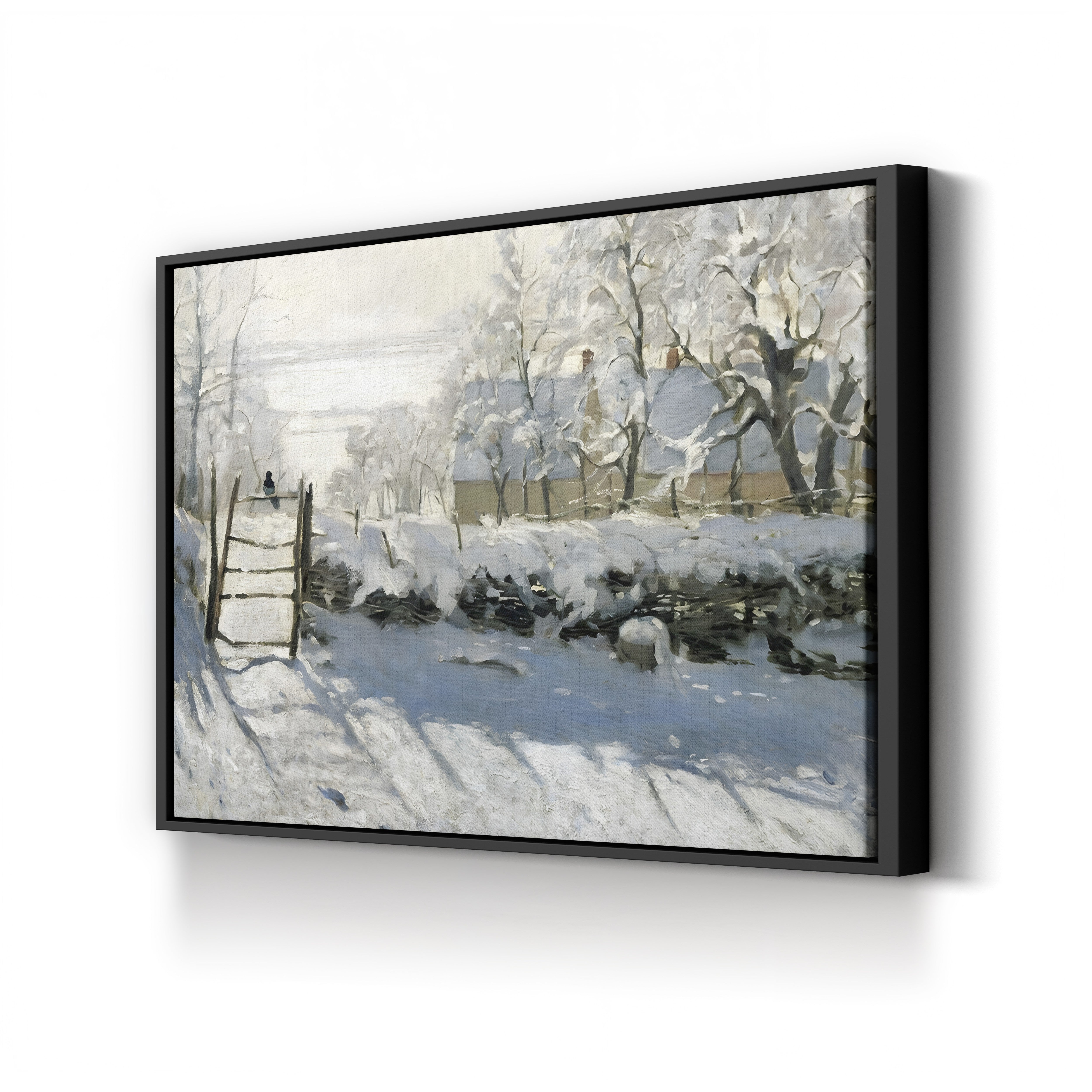 The Magpie (La Pie), 1868-1869 by Claude Monet