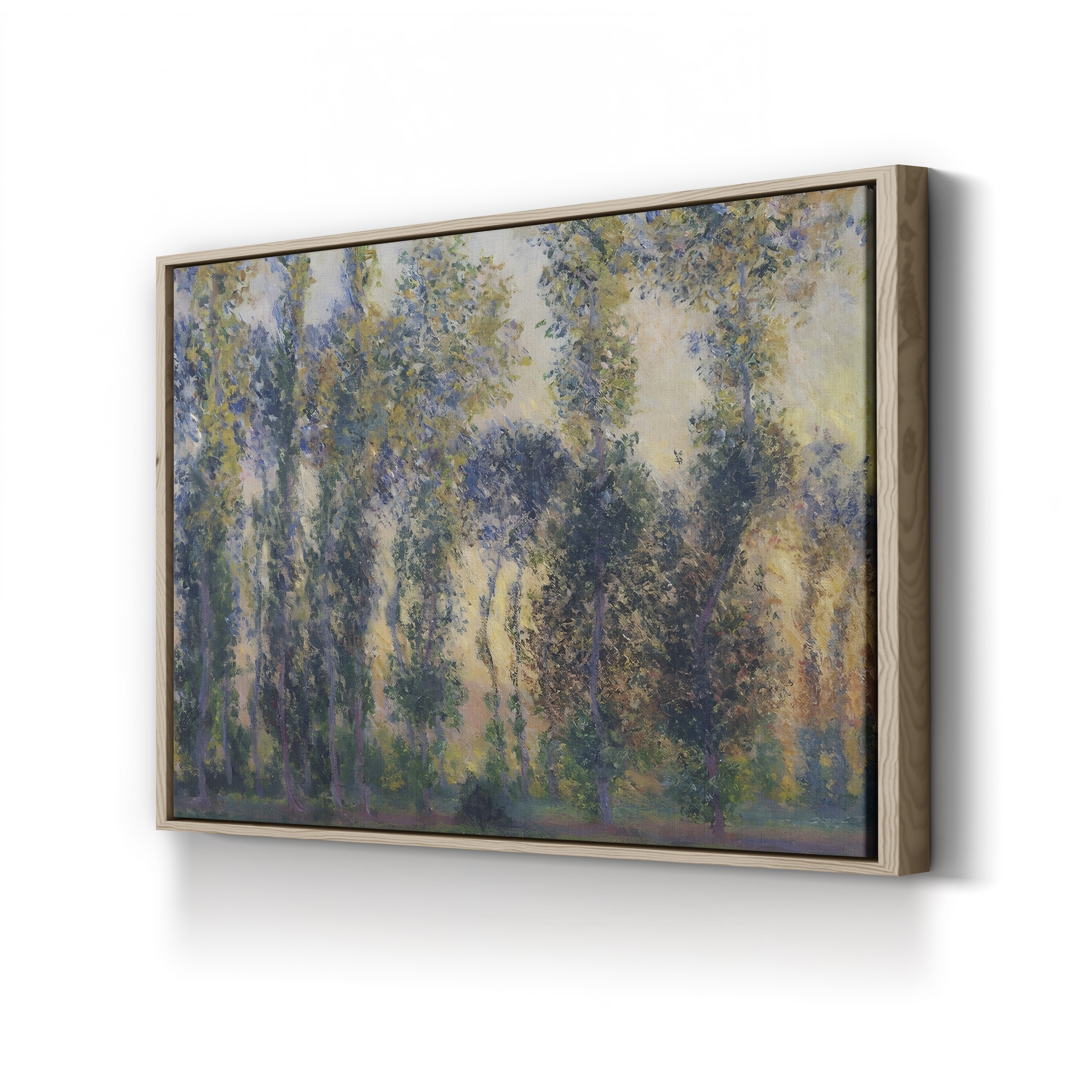 Poplars at Giverny, Sunrise (Les Peupliers à Giverny, Lever du Soleil), 1888 by Claude Monet