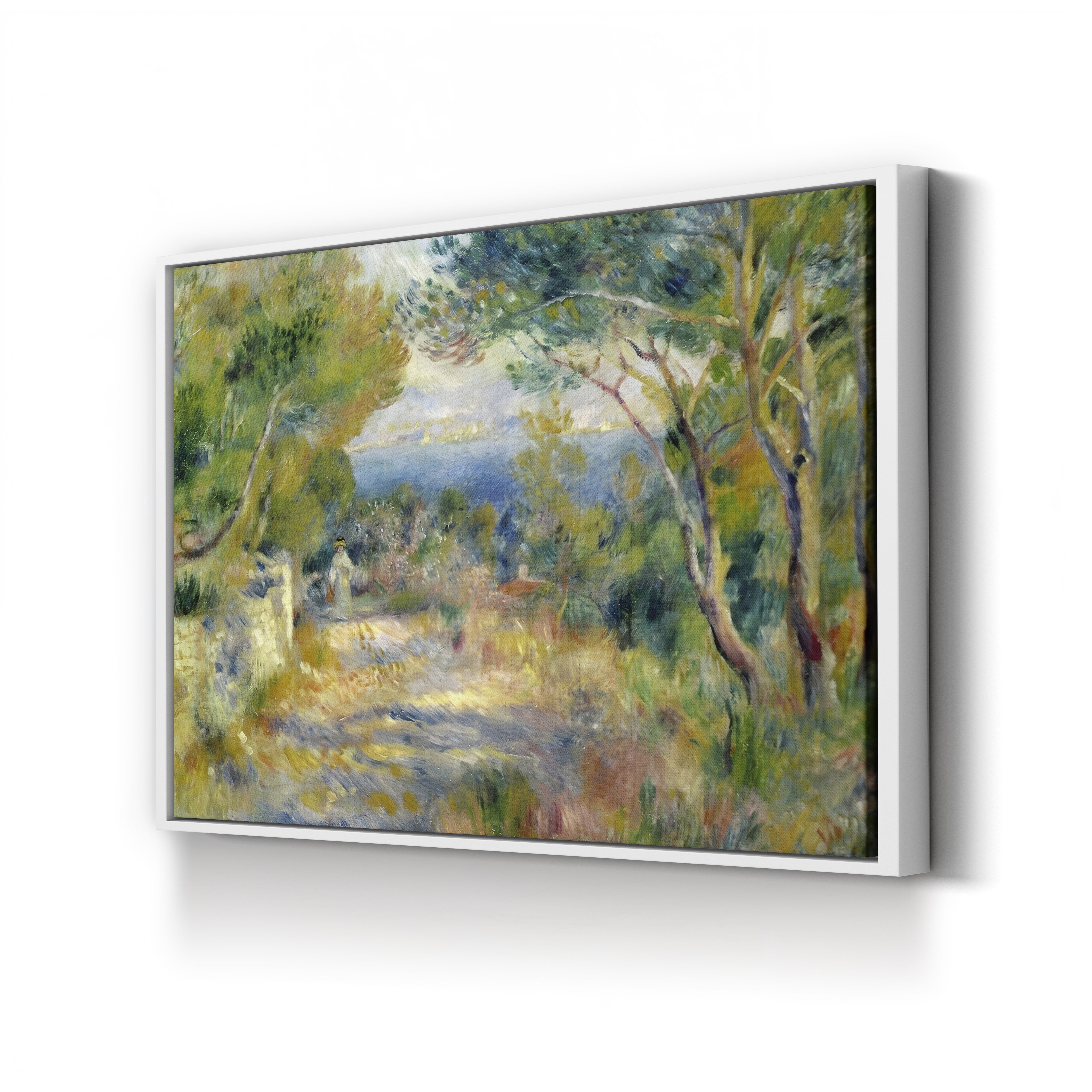 L'Estaque, 1882 – Renoir Wall Art | Impressionist Landscape Canvas