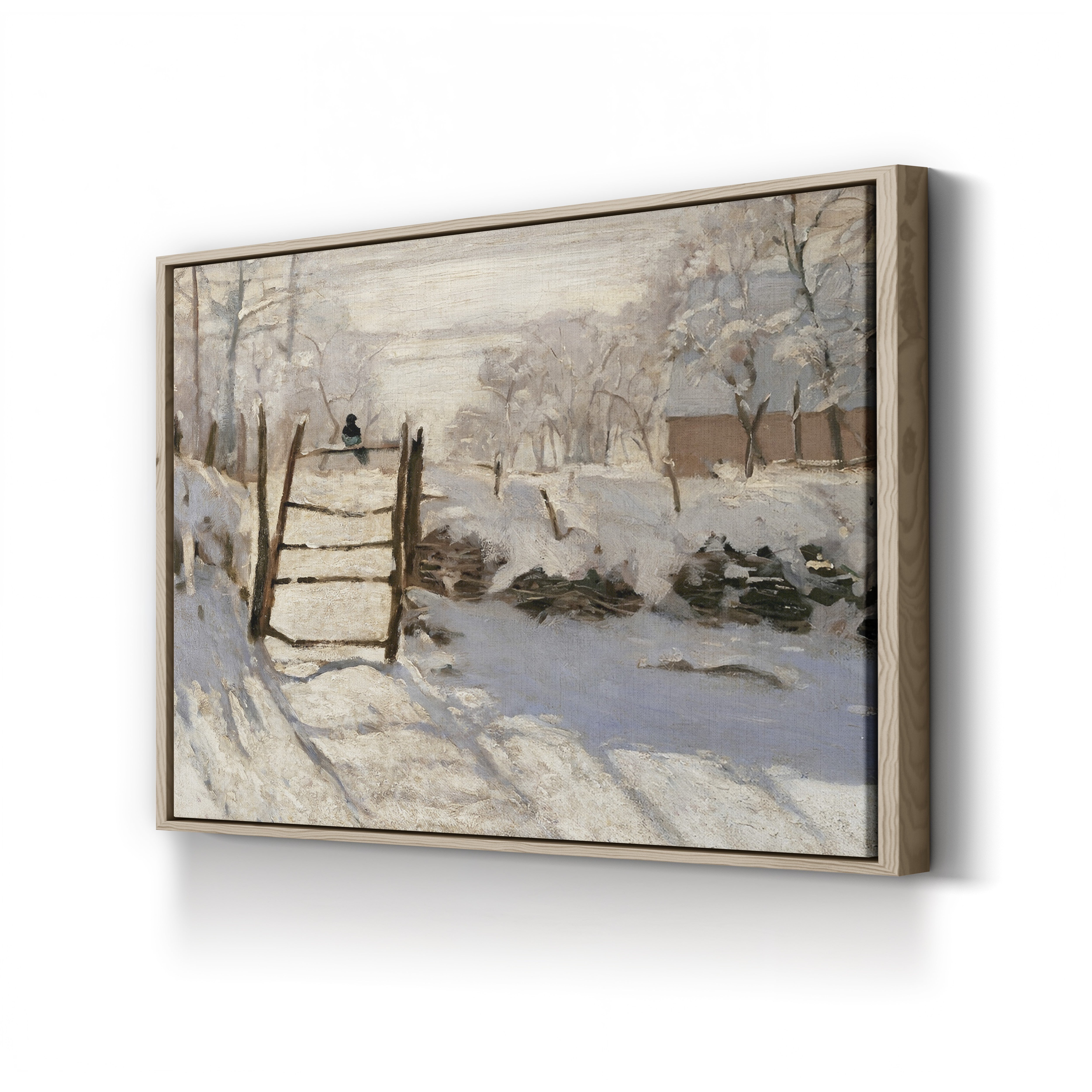 Magpie (La Pie), 1868-1869 by Claude Monet