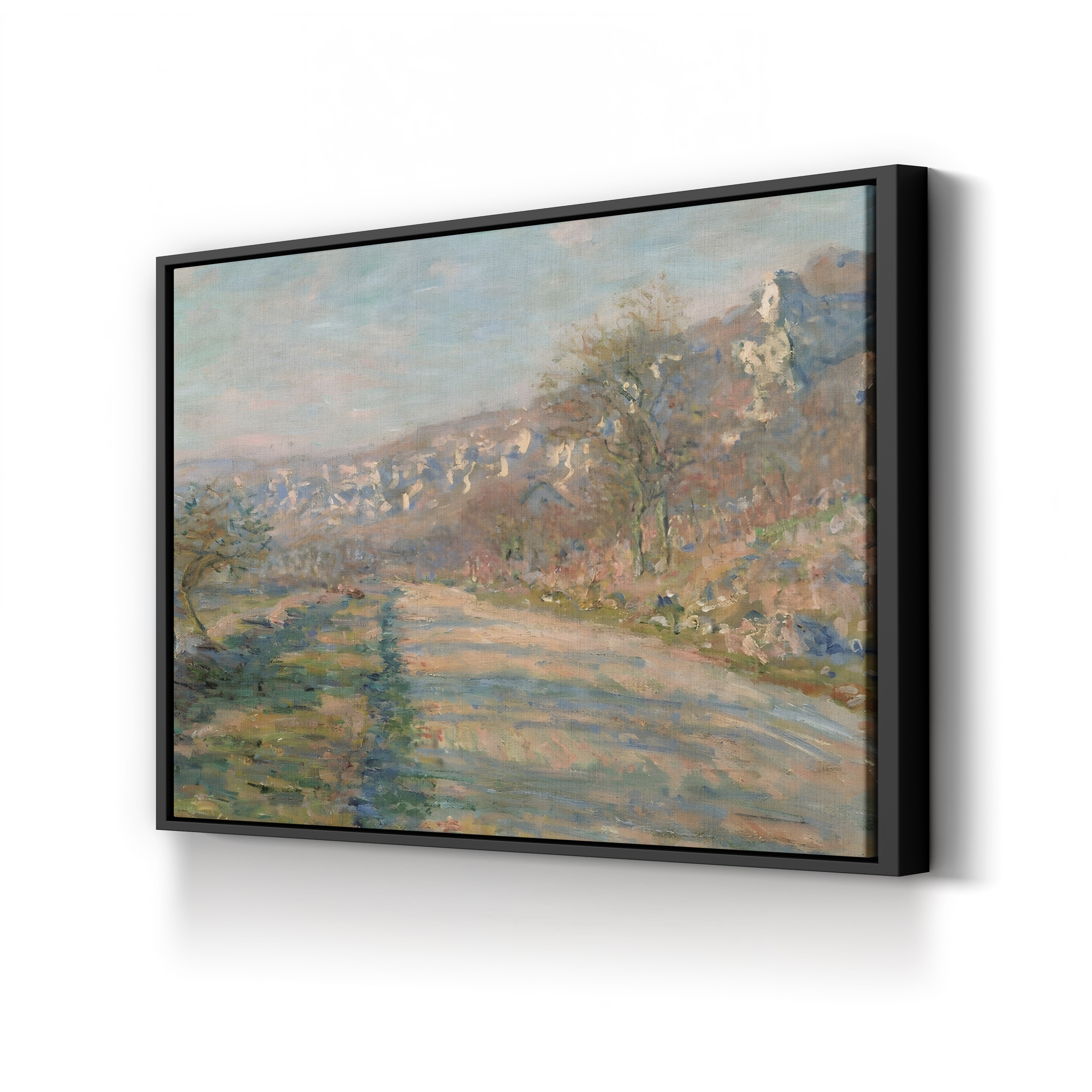 Road of La Roche-Guyon (Route de La Roche-Guyon), 1880 by Claude Monet