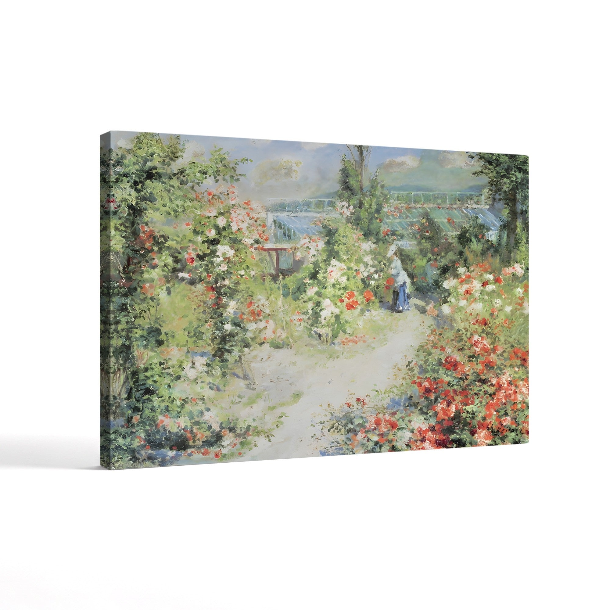 The Conservatory – Pierre-Auguste Renoir Wall Art | Impressionist Interior Canvas Print