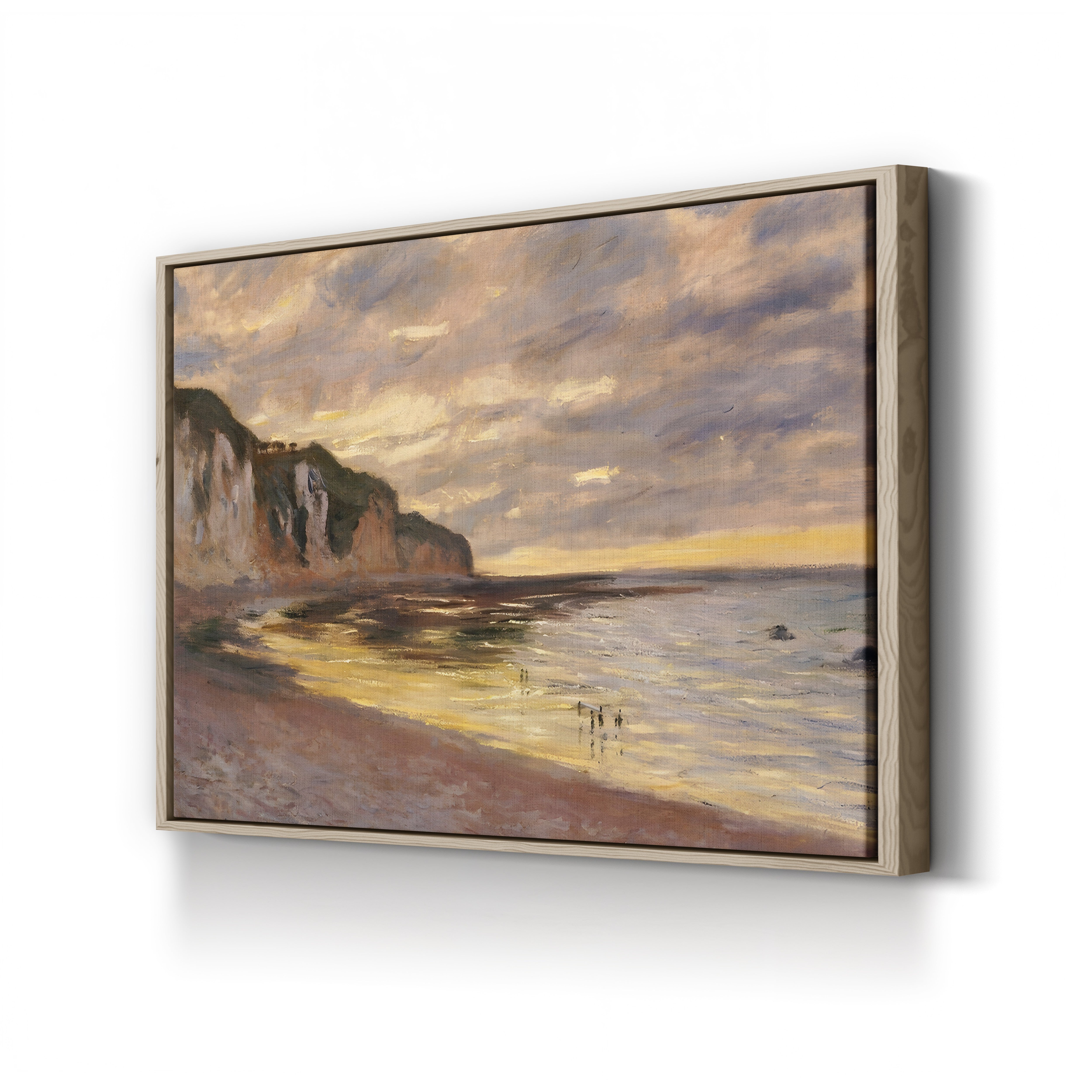 Pointe de l’Ailly at Low Tide (Pointe de l’Ailly, marée basse), 1882 by Claude Monet