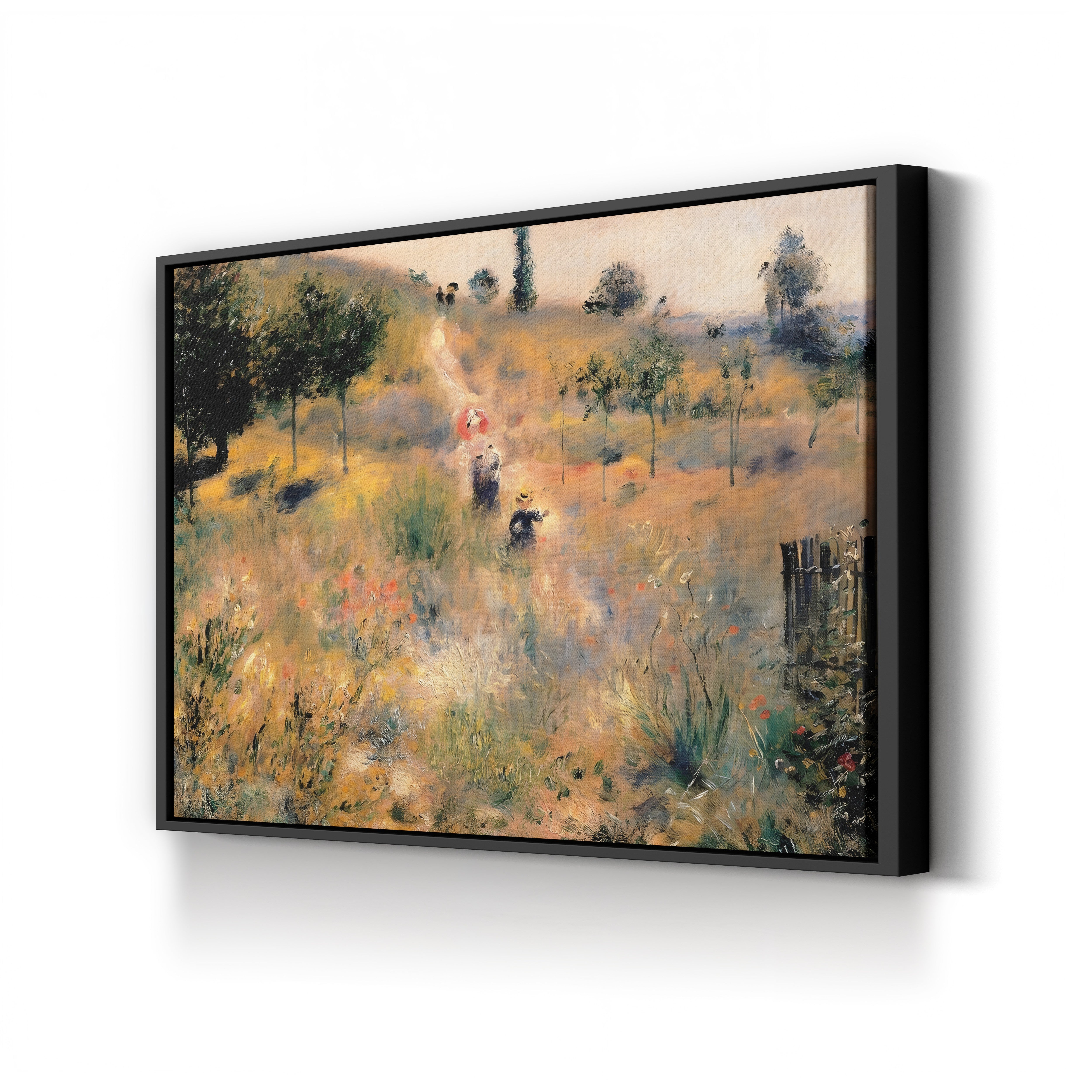 Pathway Through Tall Grass, c. 1875 – Renoir Wall Art | Impressionist Canvas