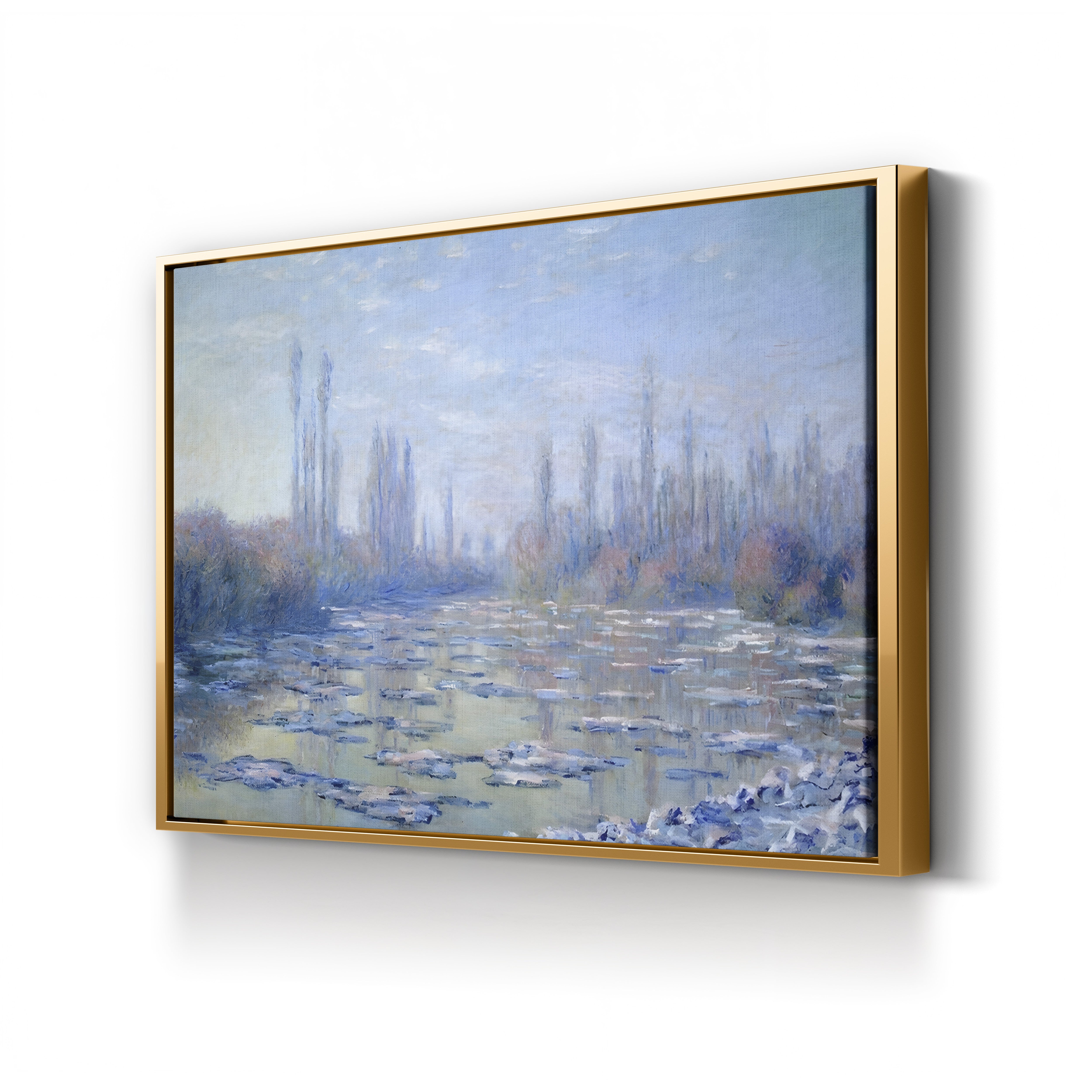 The Ice Floes (Les Glaçons), 1880 by Claude Monet