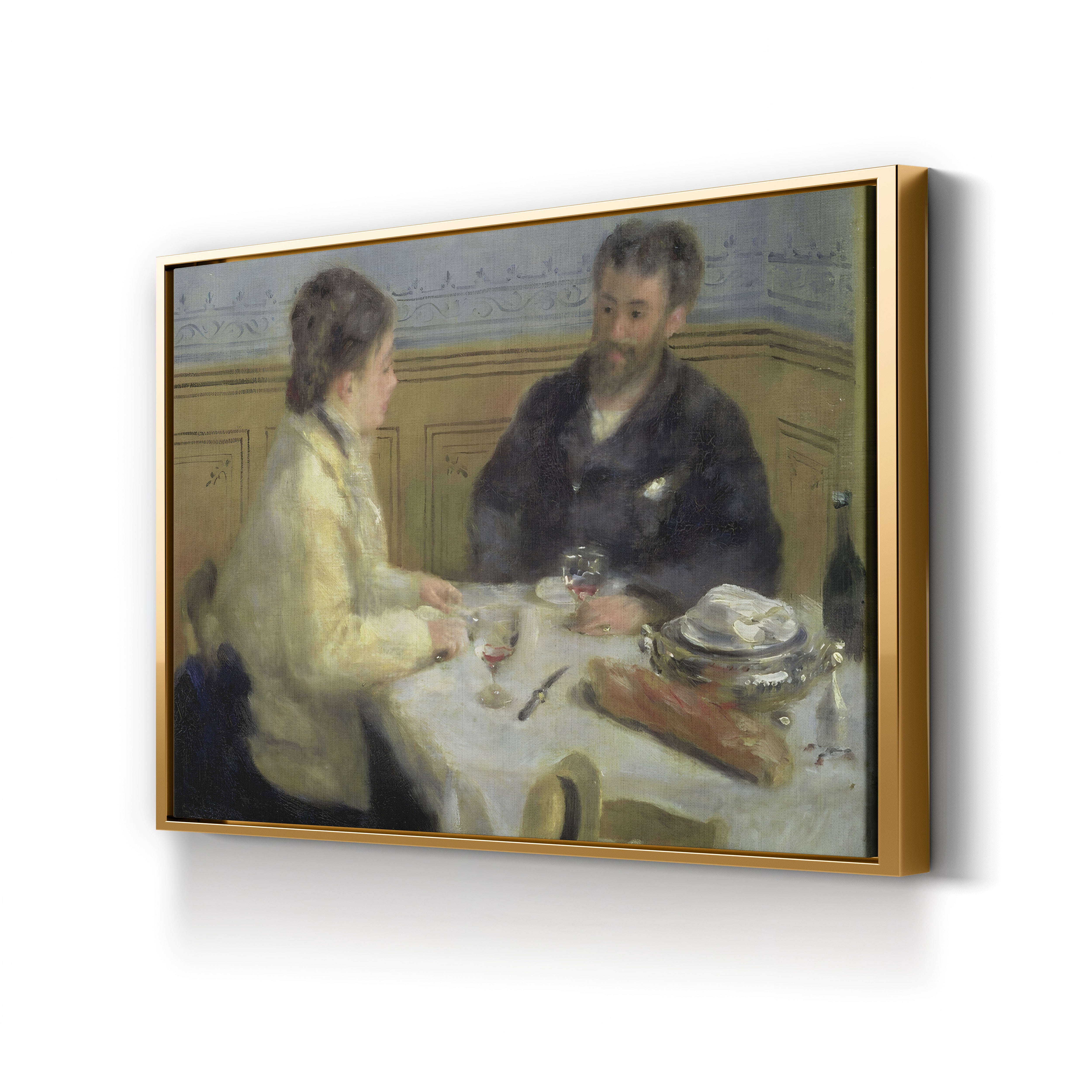 The Luncheon, 1879 – Pierre-Auguste Renoir Wall Art | Impressionist Figural Canvas Print