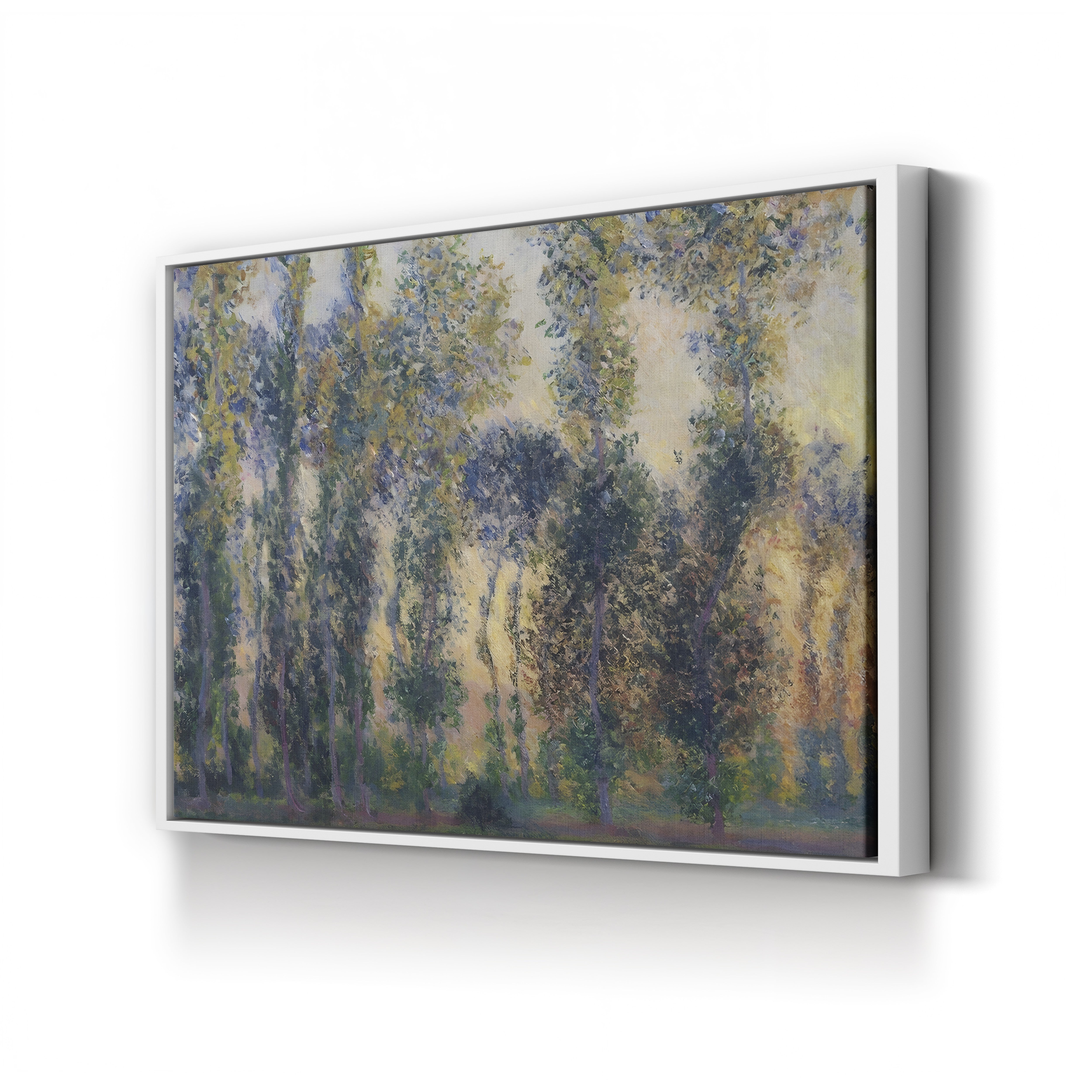 Poplars at Giverny, Sunrise (Les Peupliers à Giverny, Lever du Soleil), 1888 by Claude Monet