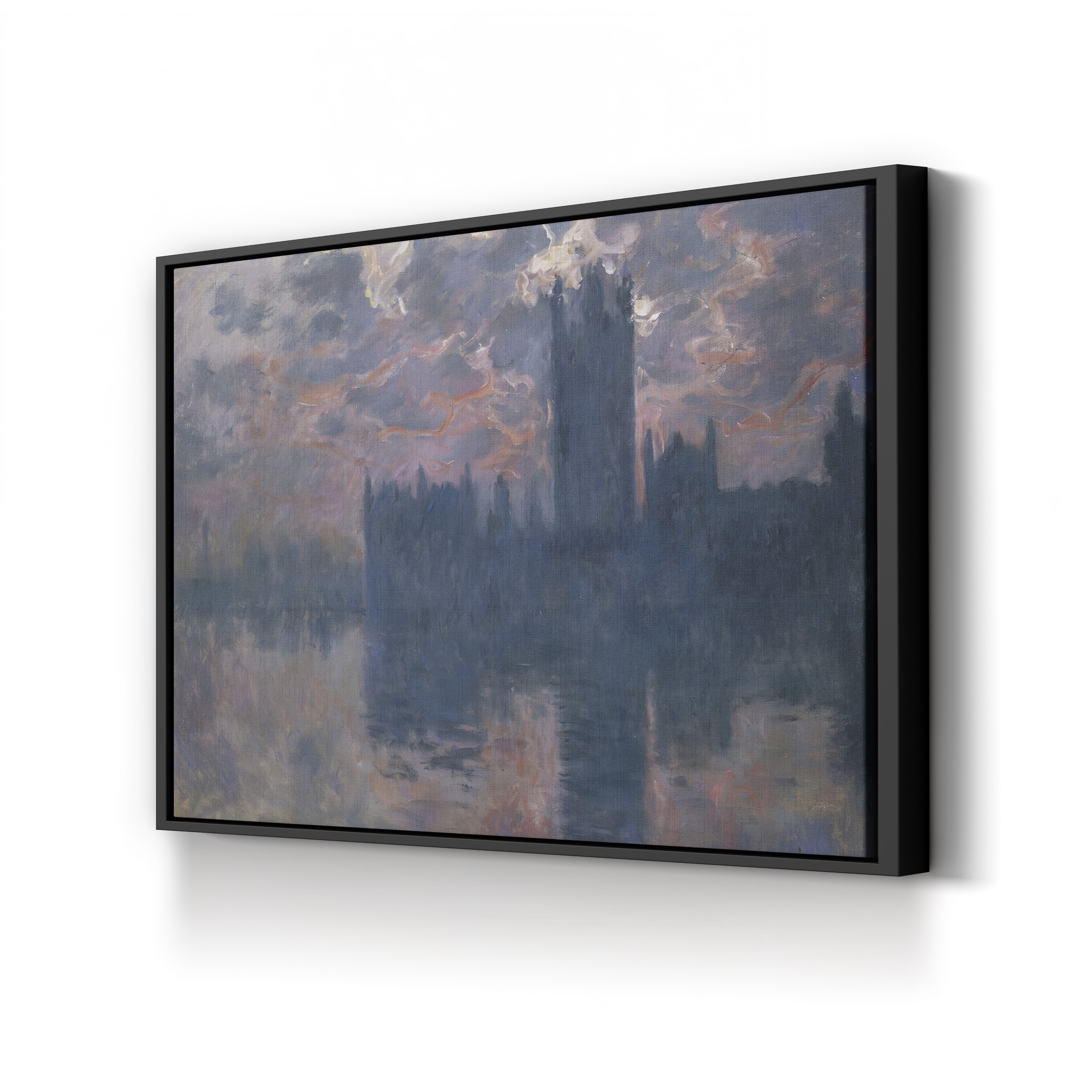 Houses of Parliament, Sunset, 1902 – Claude Monet Wall Art | Impressionist London Series Canvas Print