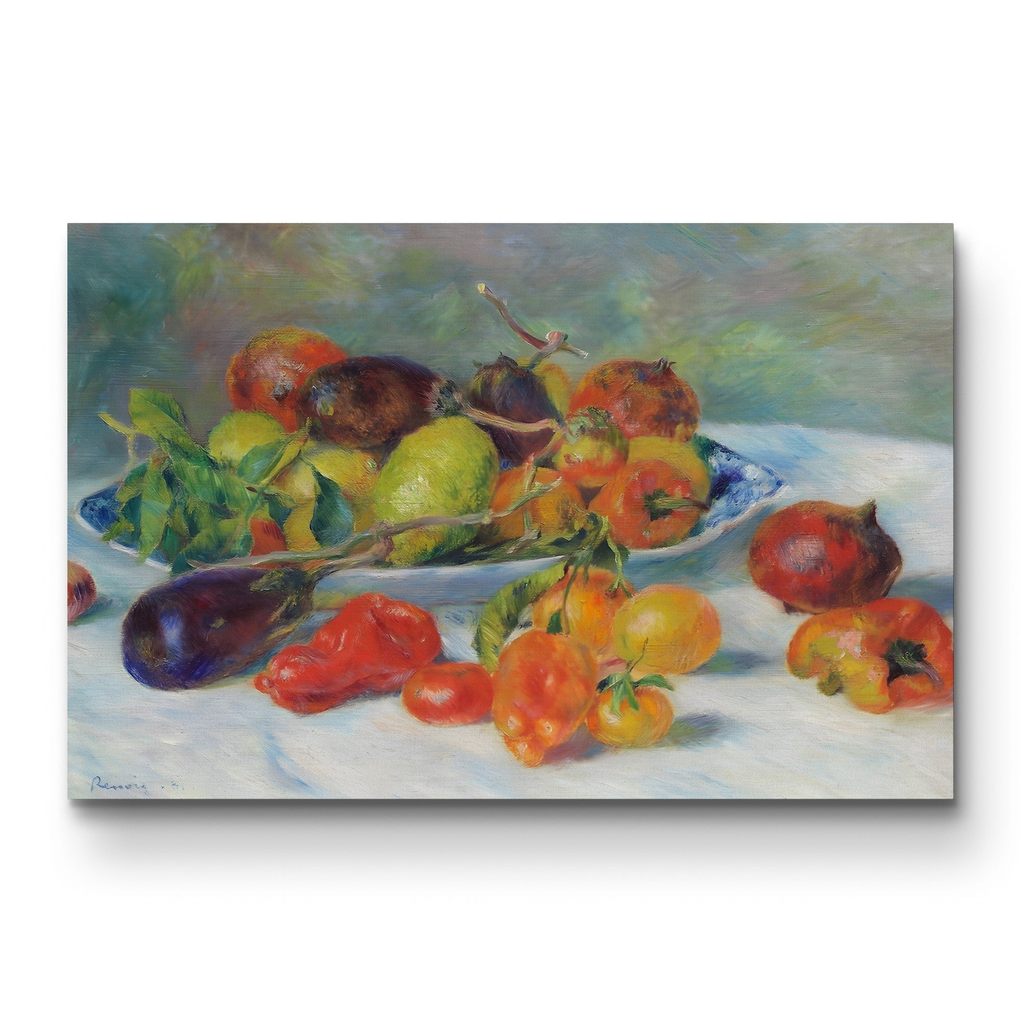 Fruits of the Midi – Pierre-Auguste Renoir Wall Art | Impressionist Still Life Canvas Print