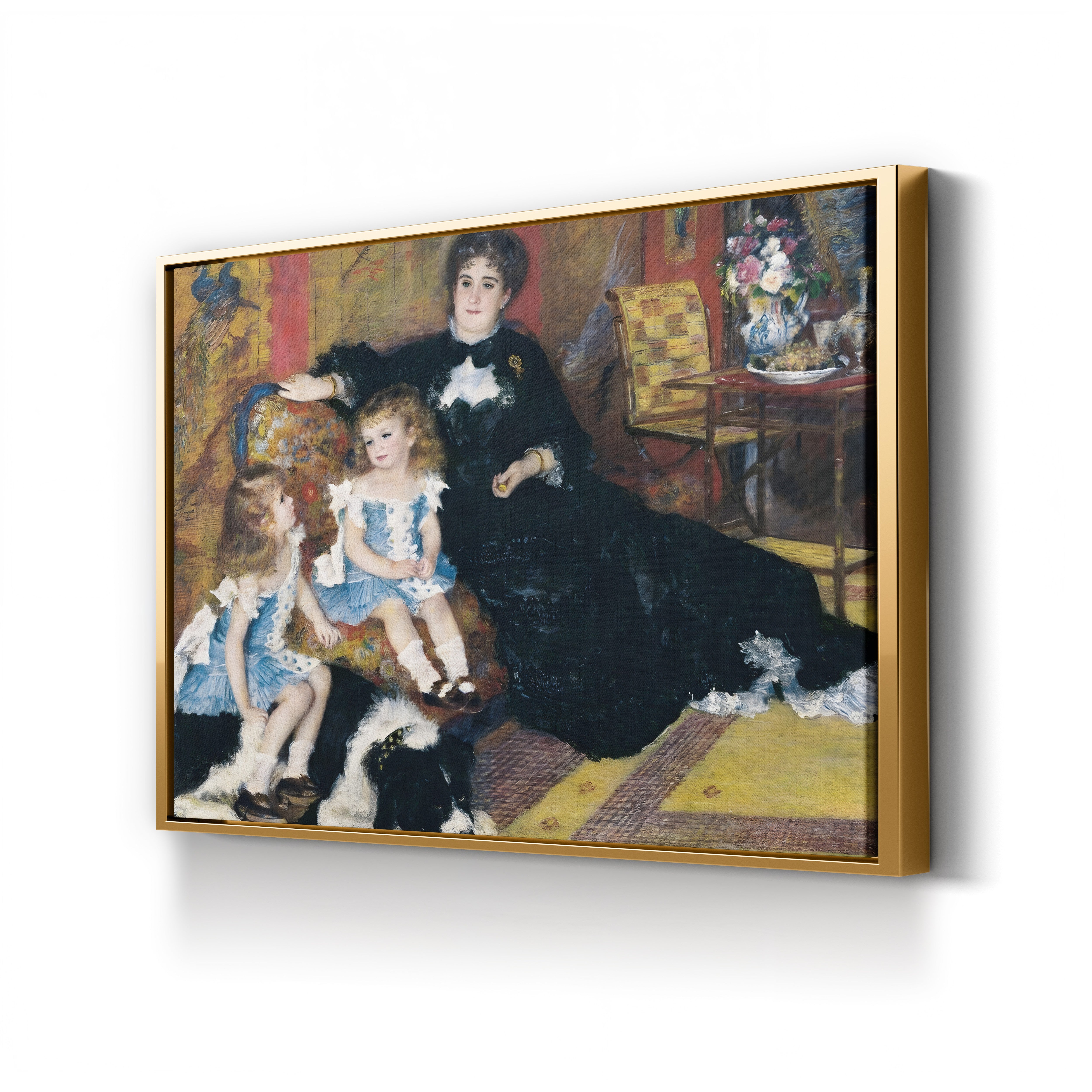 Madame Charpentier and Her Children – Renoir Wall Art | Portrait