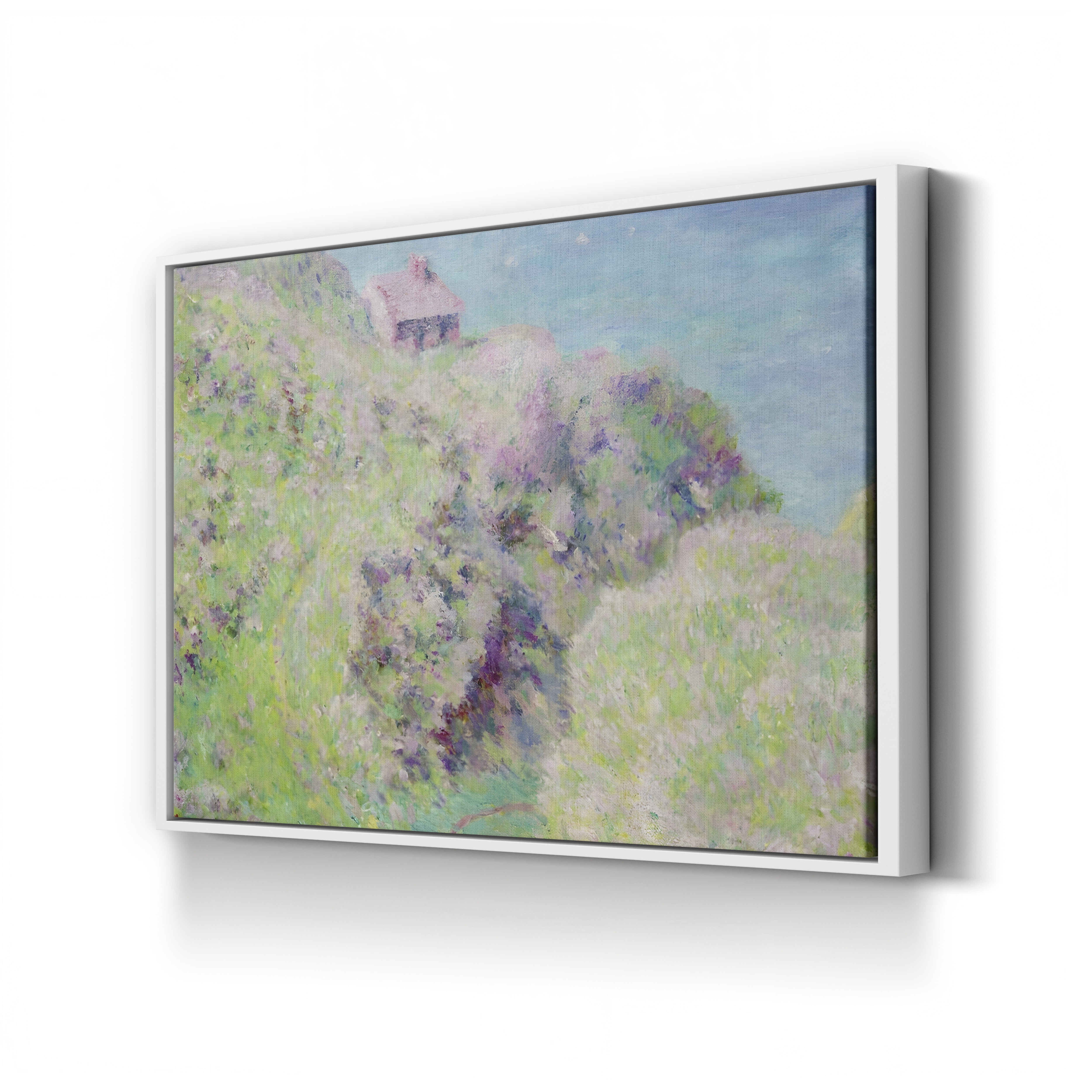 Customs House at Varengeville, 1897 – Claude Monet Wall Art | Impressionist Coastal Canvas Print