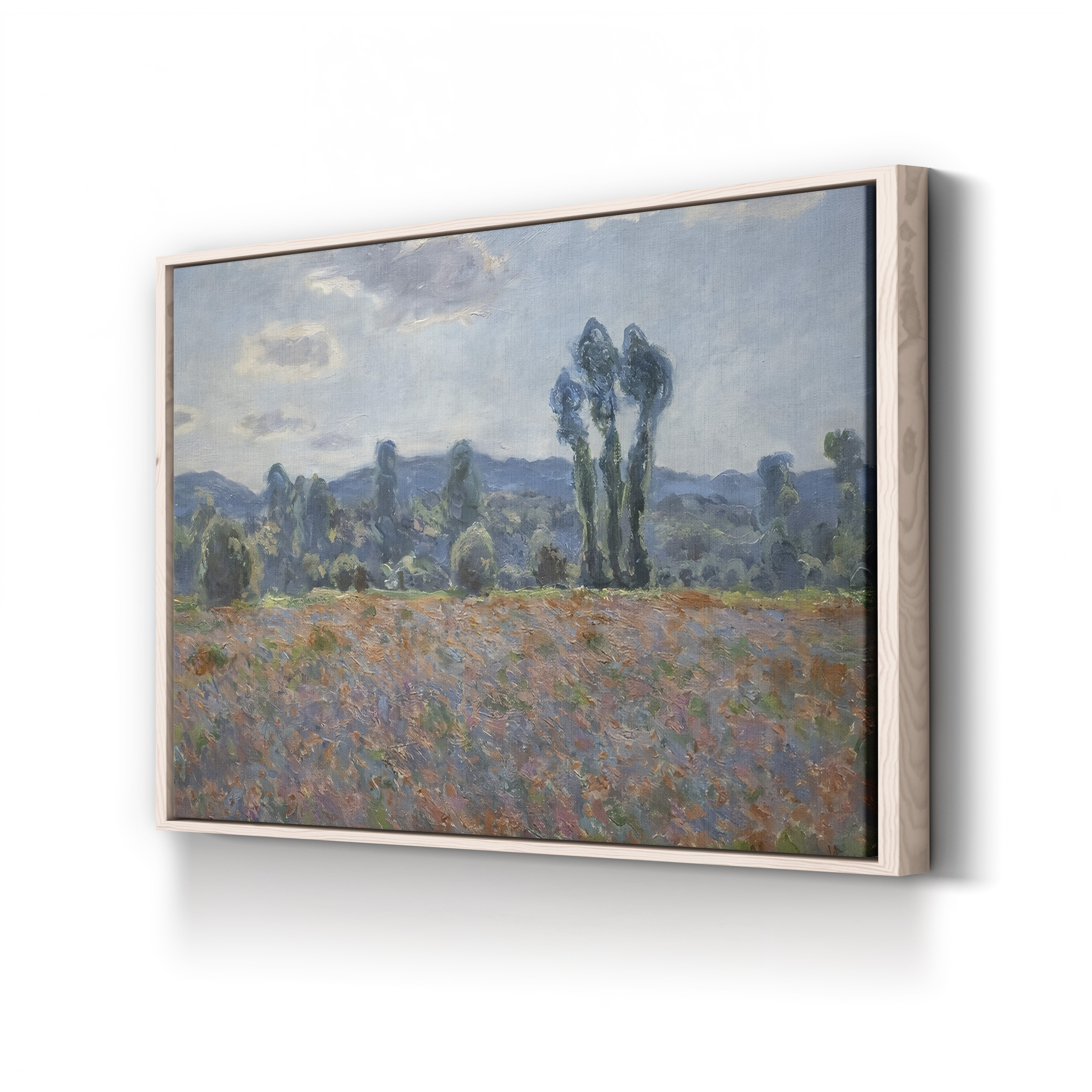 Poppy Field (Champ de coquelicots, Giverny), 1890-91 by Claude Monet