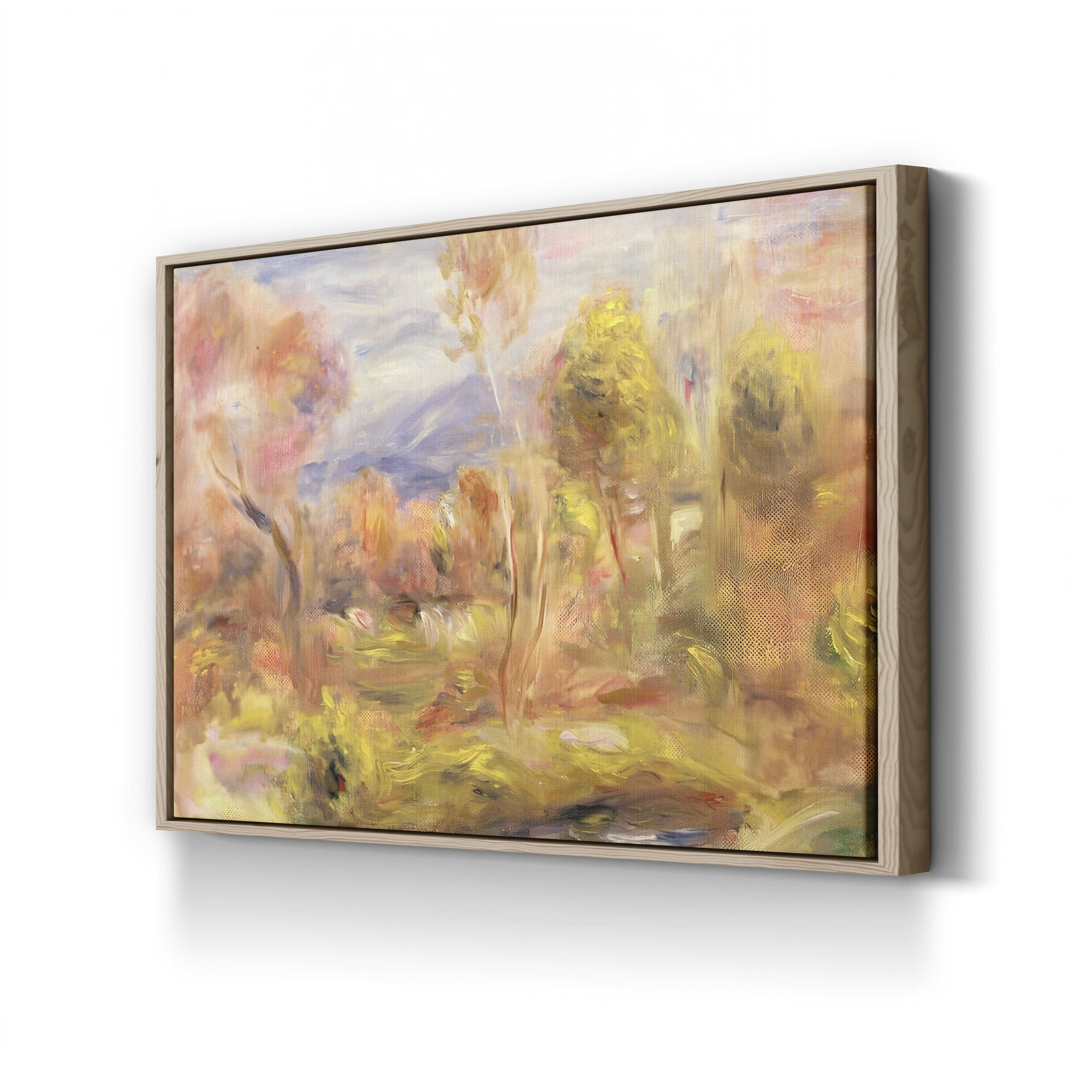 Glade, 1909 – Pierre-Auguste Renoir Wall Art | Late Impressionist Landscape Canvas Print