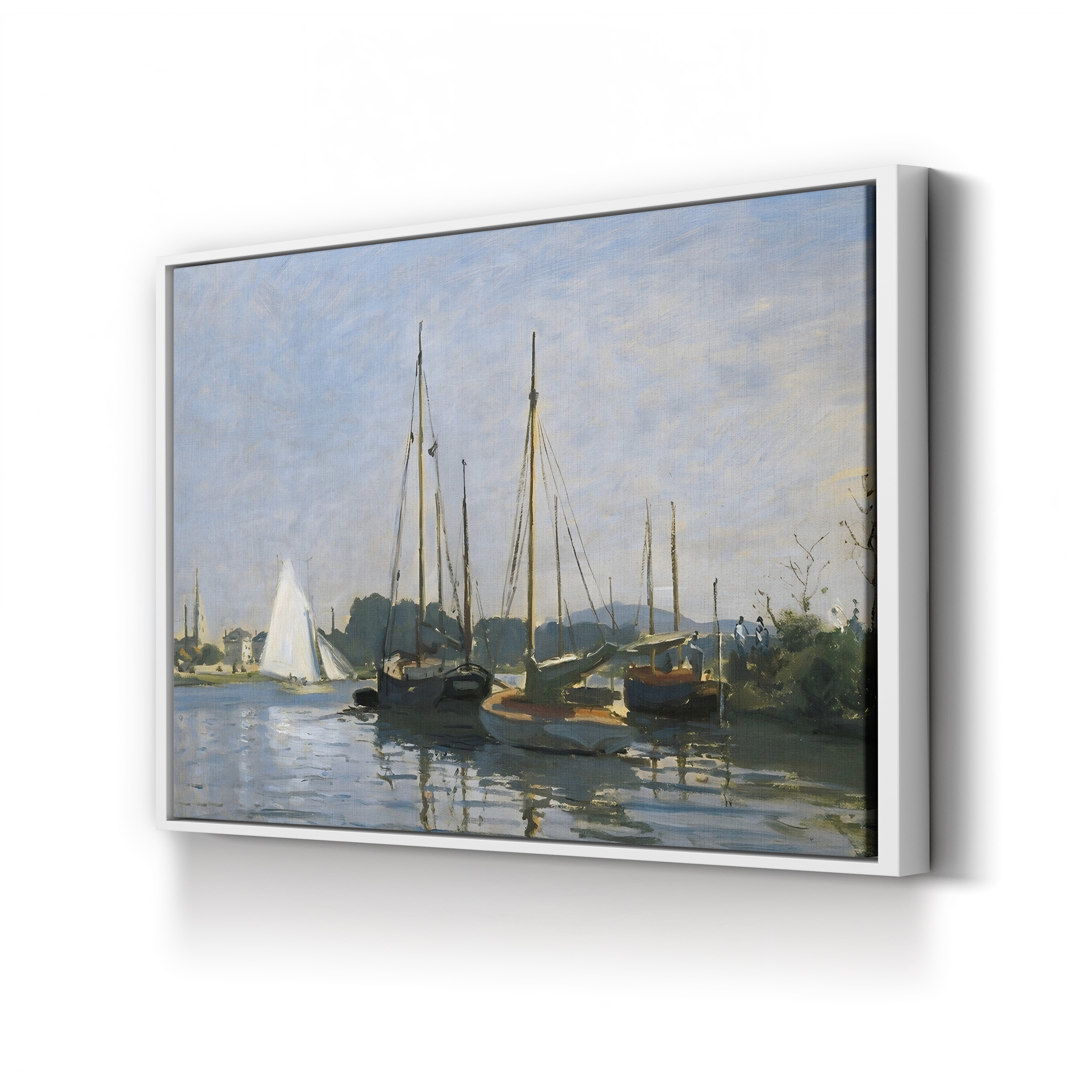 Pleasure Boats at Argenteuil (Bateaux de plaisance), 1872-73 by Claude Monet