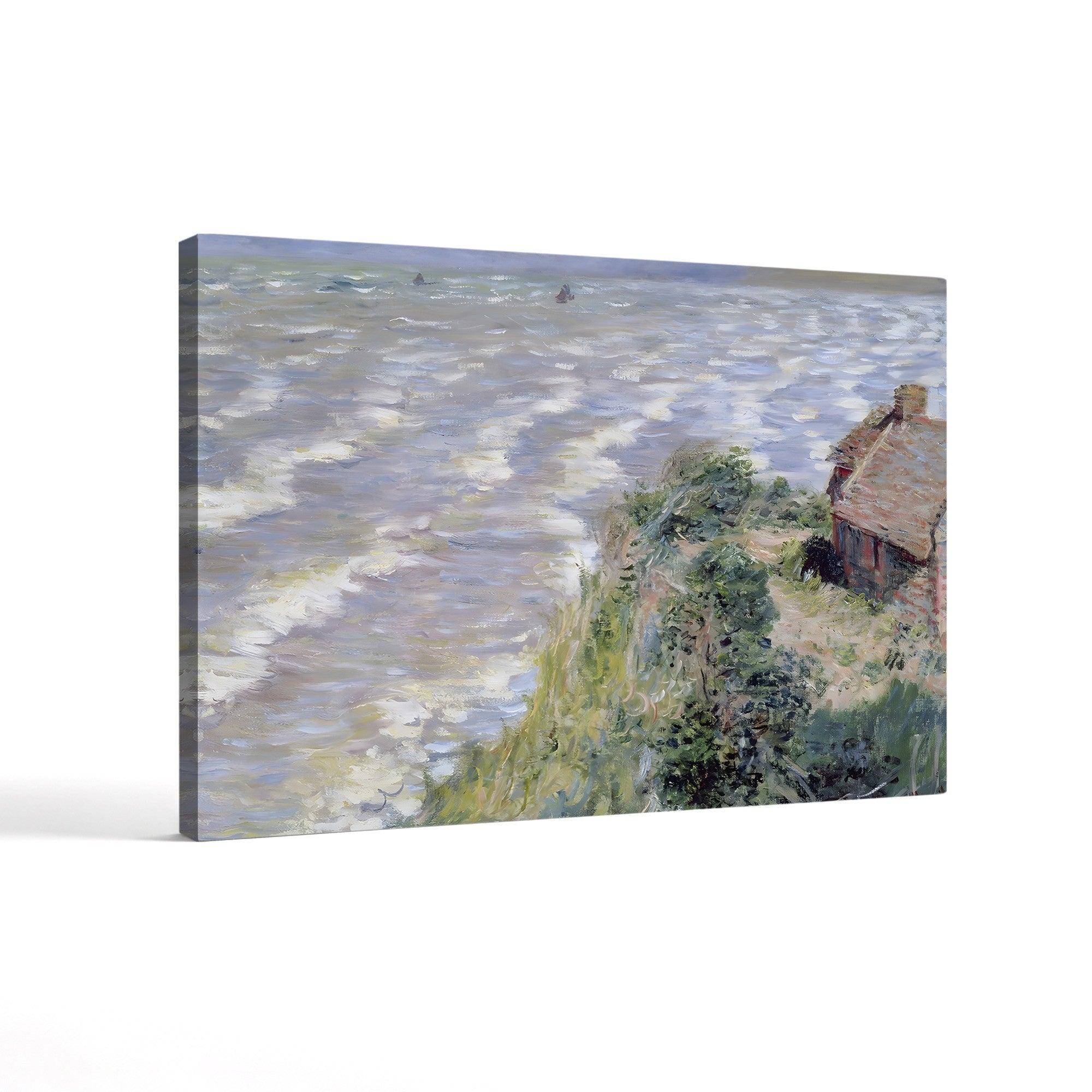 Rising Tide at Pourville (Marée montante à Pourville), 1882 by Claude Monet
