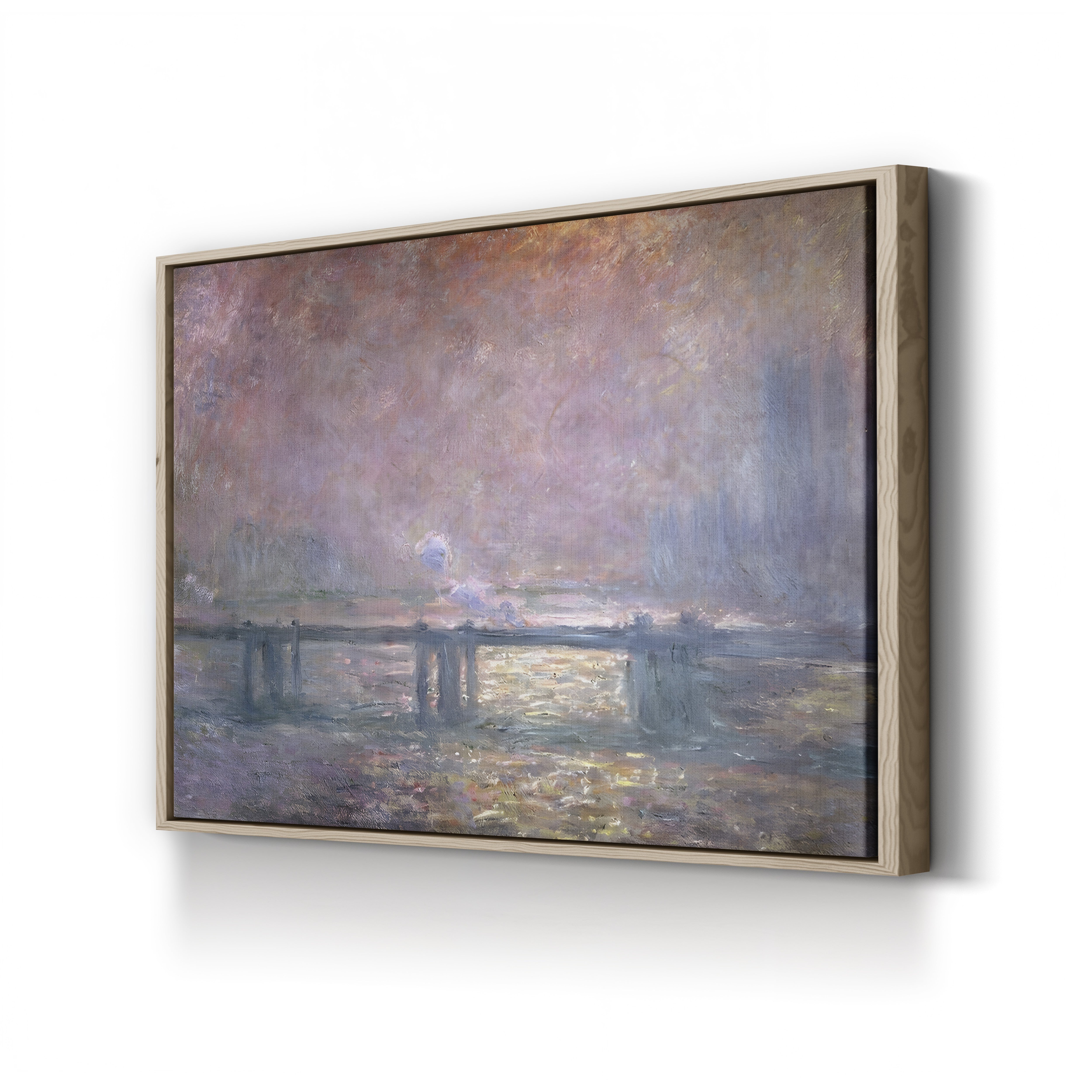 Charing Cross Bridge, Fog on the Thames (Charing Cross, Brouillard sur la Tamise), 1903 by Claude Monet