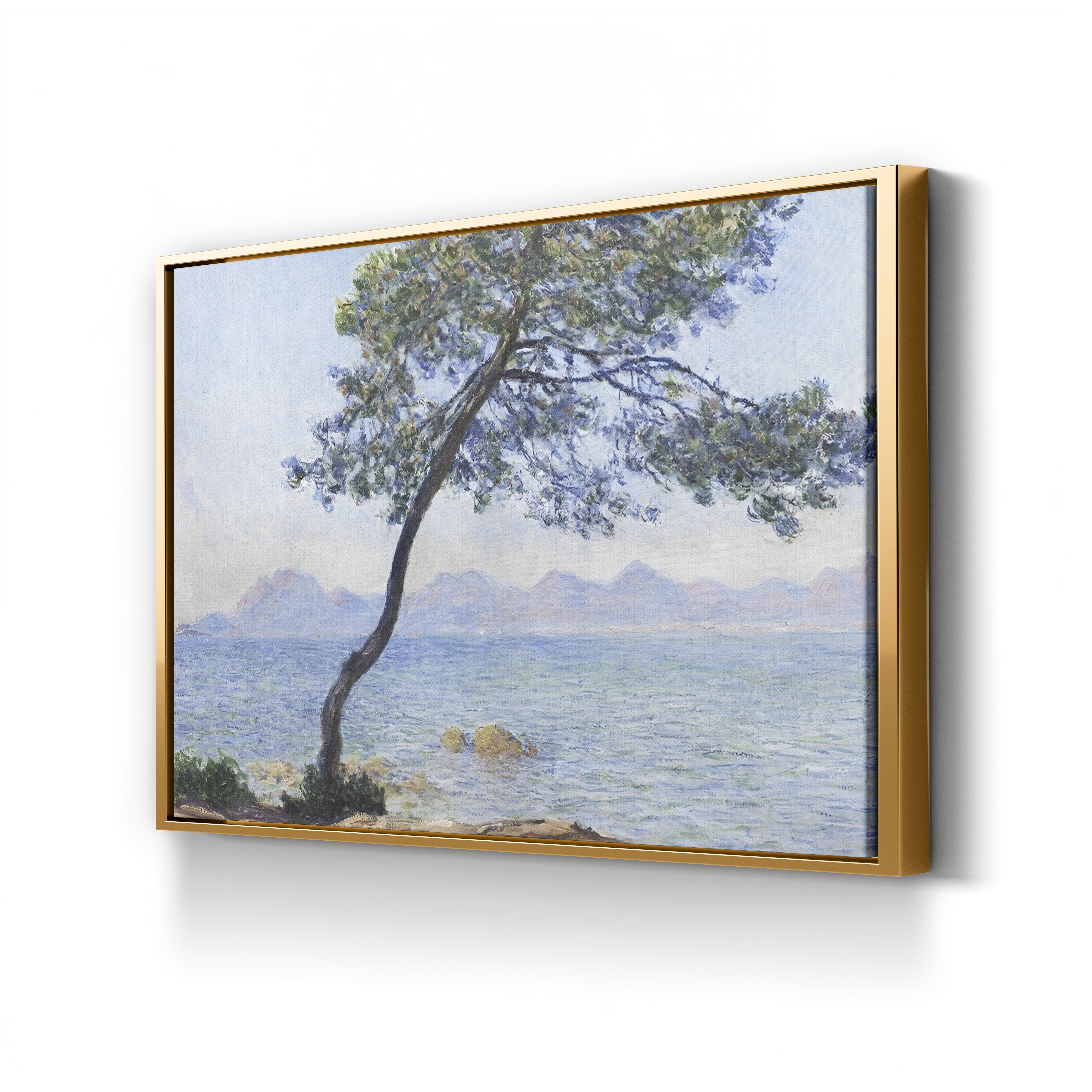 Antibes, 1888 – Claude Monet Wall Art | Impressionist Mediterranean Coastal Canvas Print