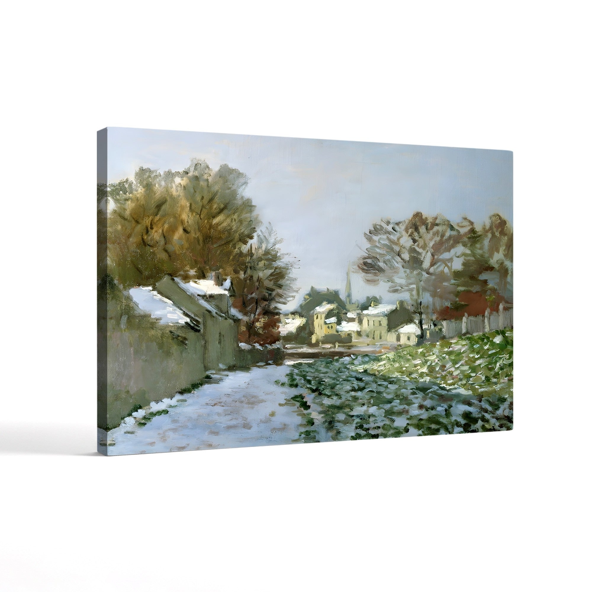 Snow at Argenteuil, 1874 by Claude Monet