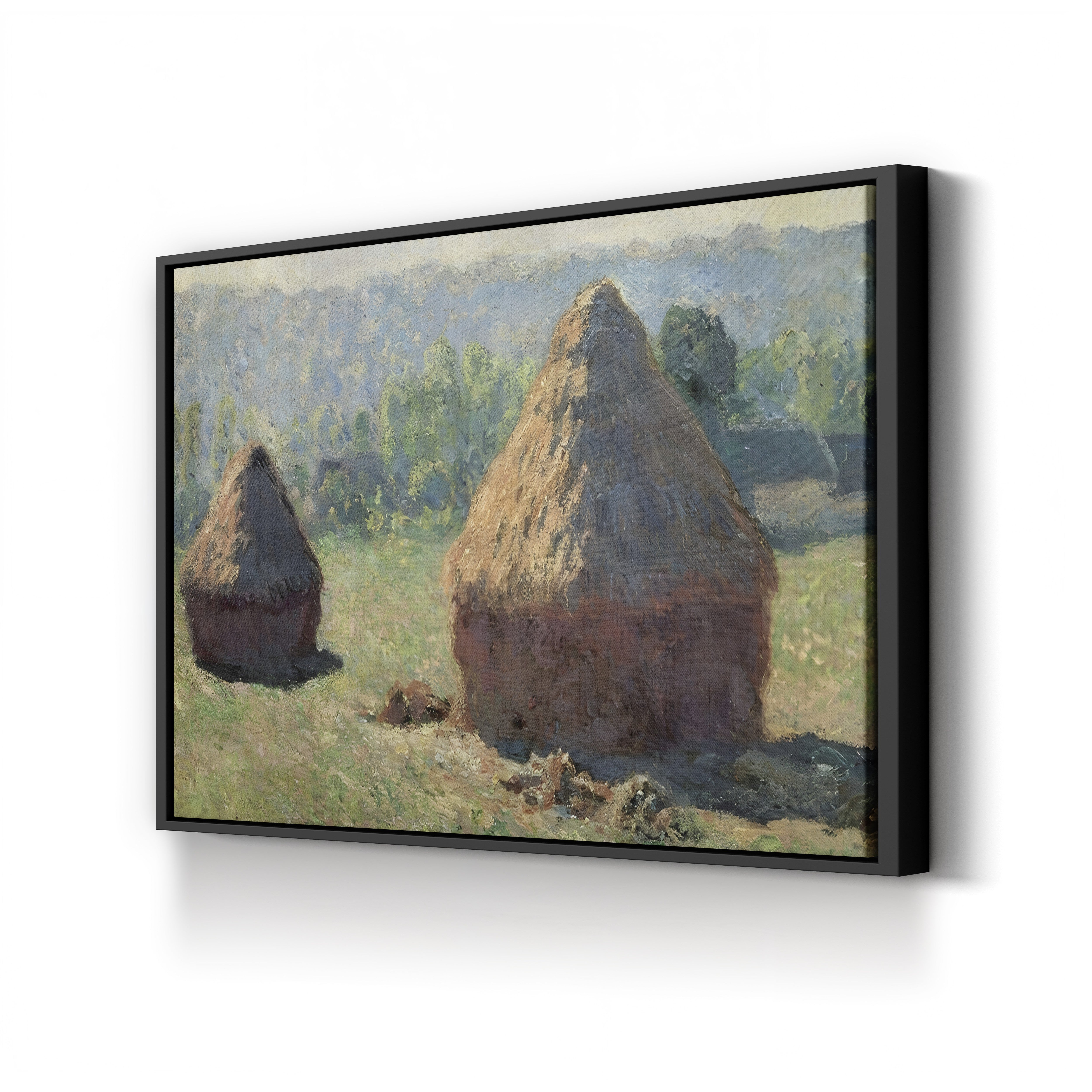 Haystacks, End of Summer (Meules, fin de l’été), 1891 by Claude Monet