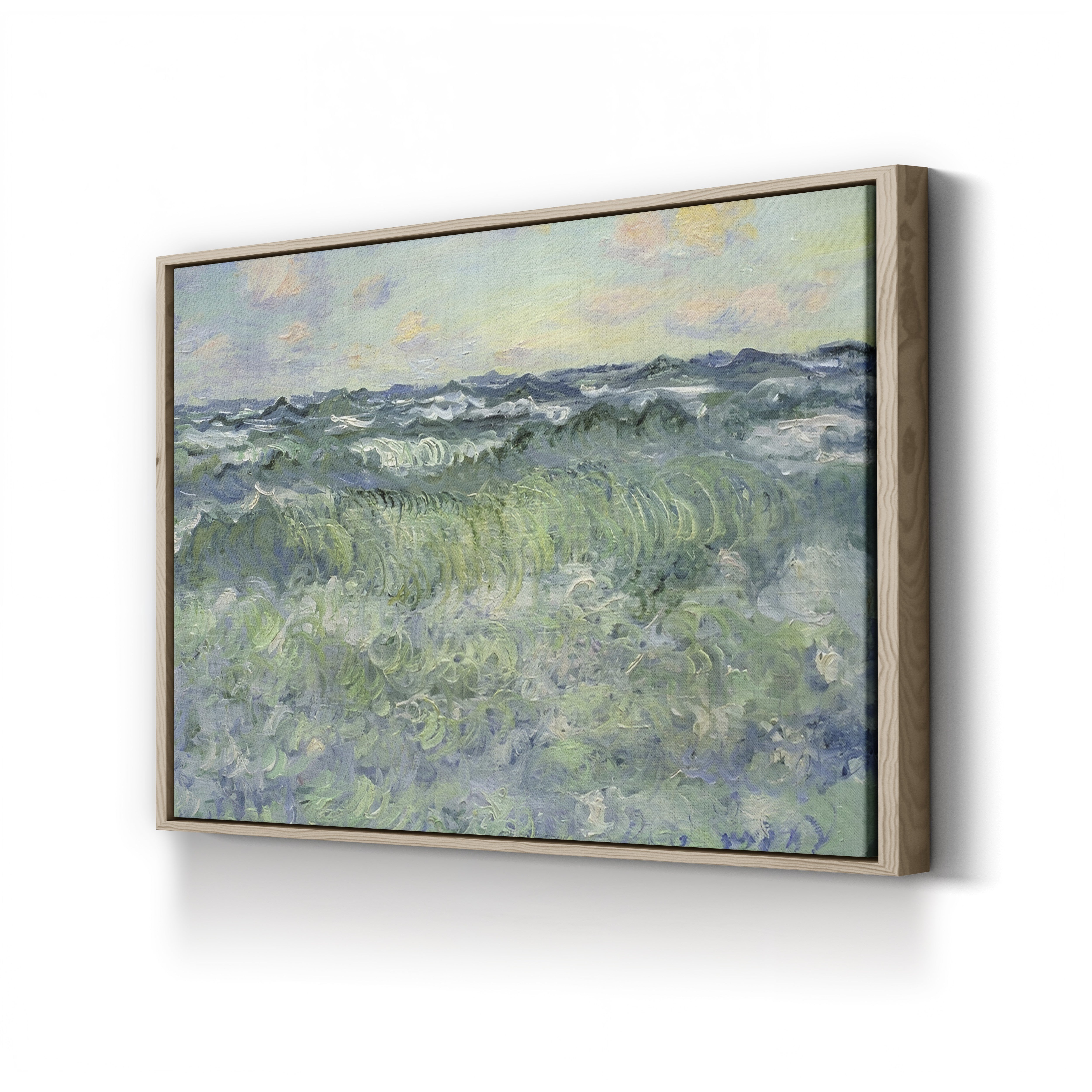 Seascape at Pourville (Marine, Pourville) by Claude Monet