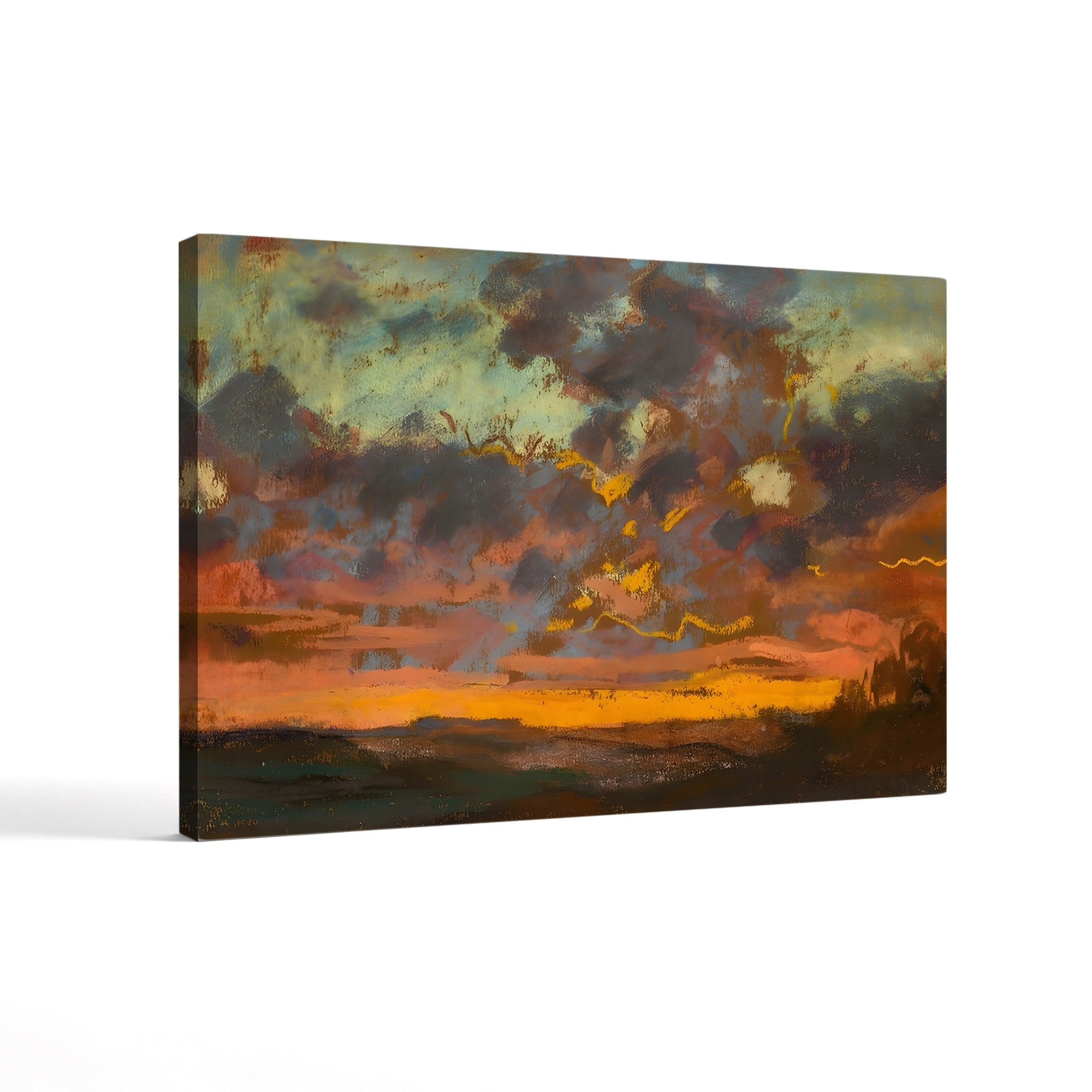 Sunset (Coucher de Soleil), c. 1868 by Claude Monet