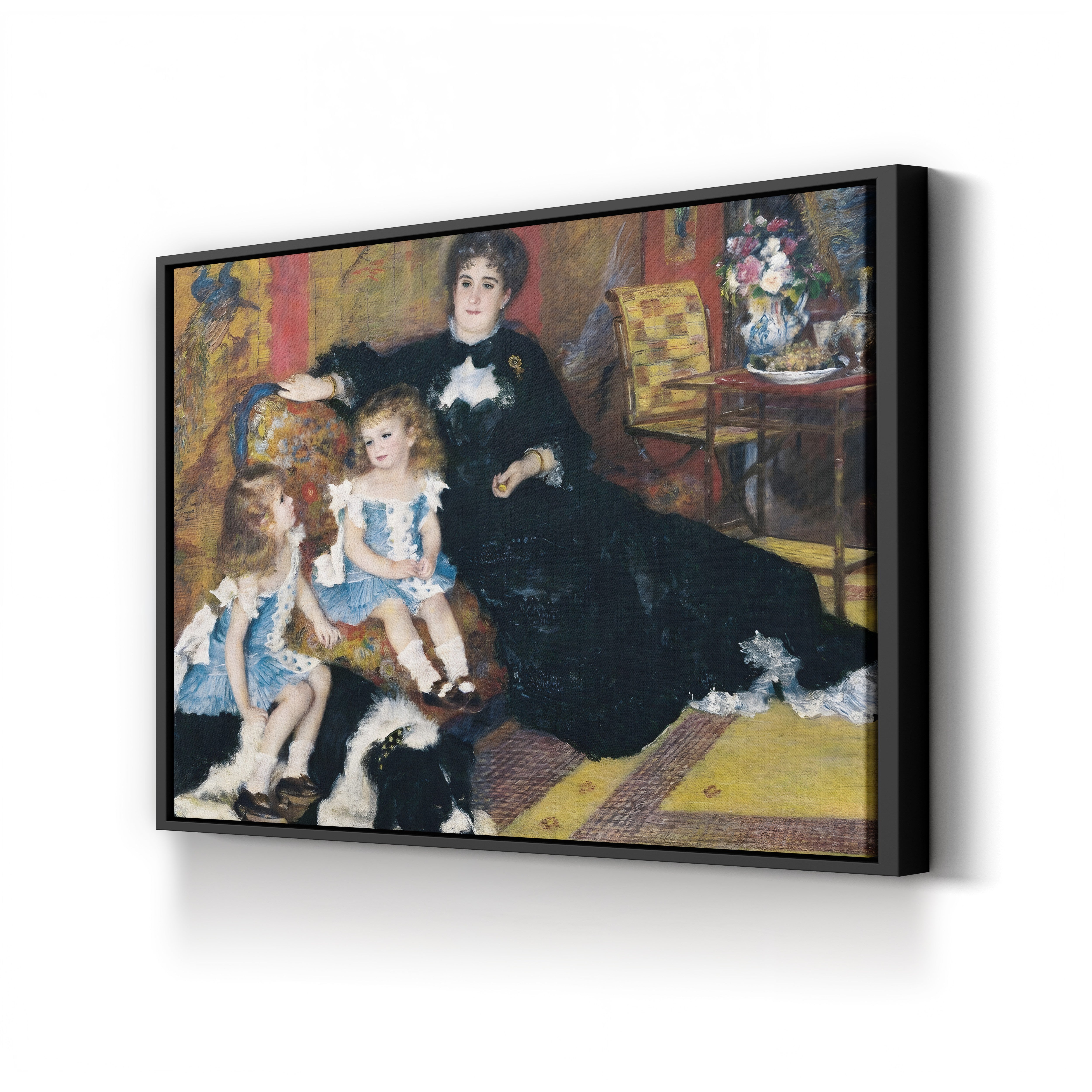 Madame Charpentier and Her Children – Renoir Wall Art | Portrait