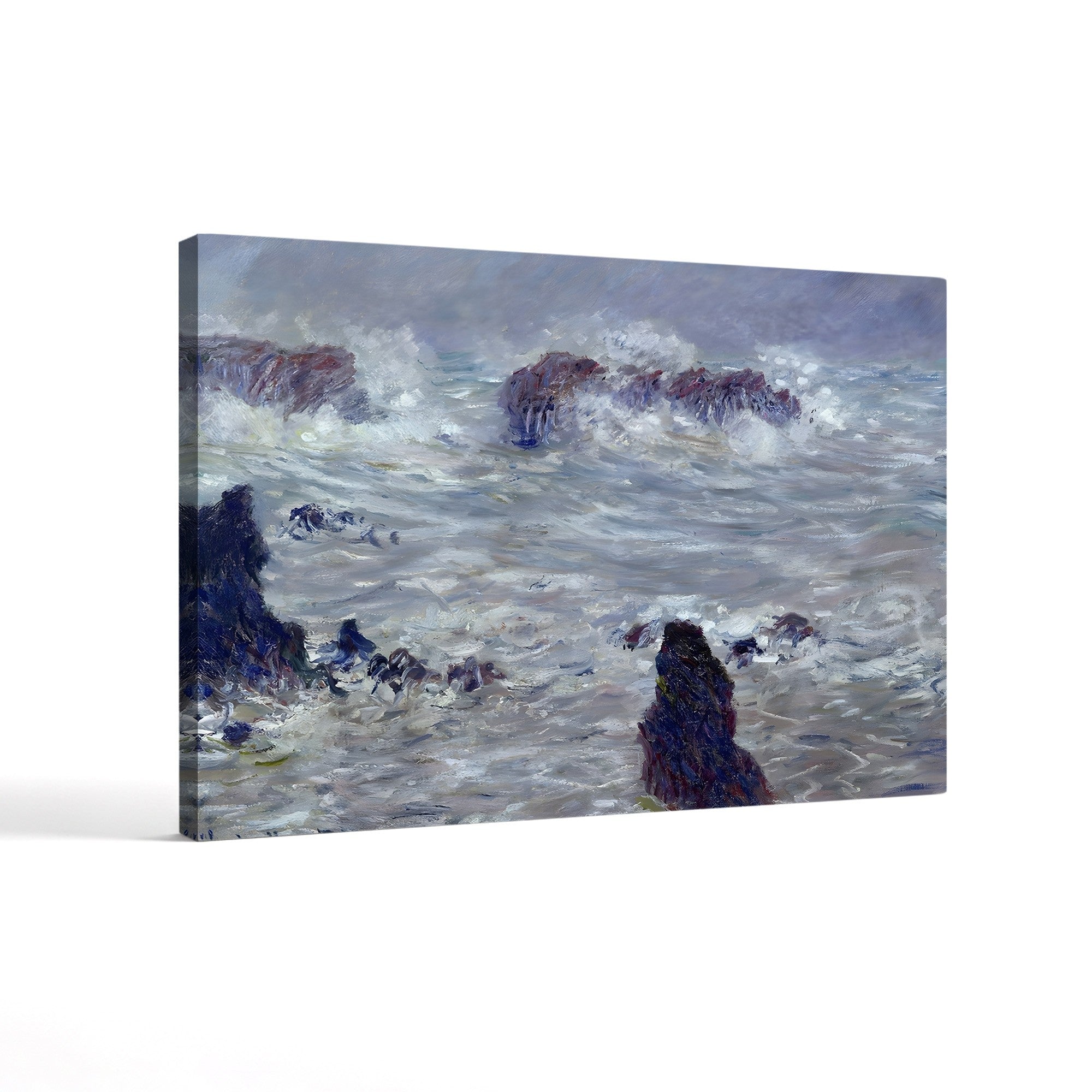 Storm off the Belle-Île Coast (Tempête, côtes de Belle-Île), 1886 by Claude Monet