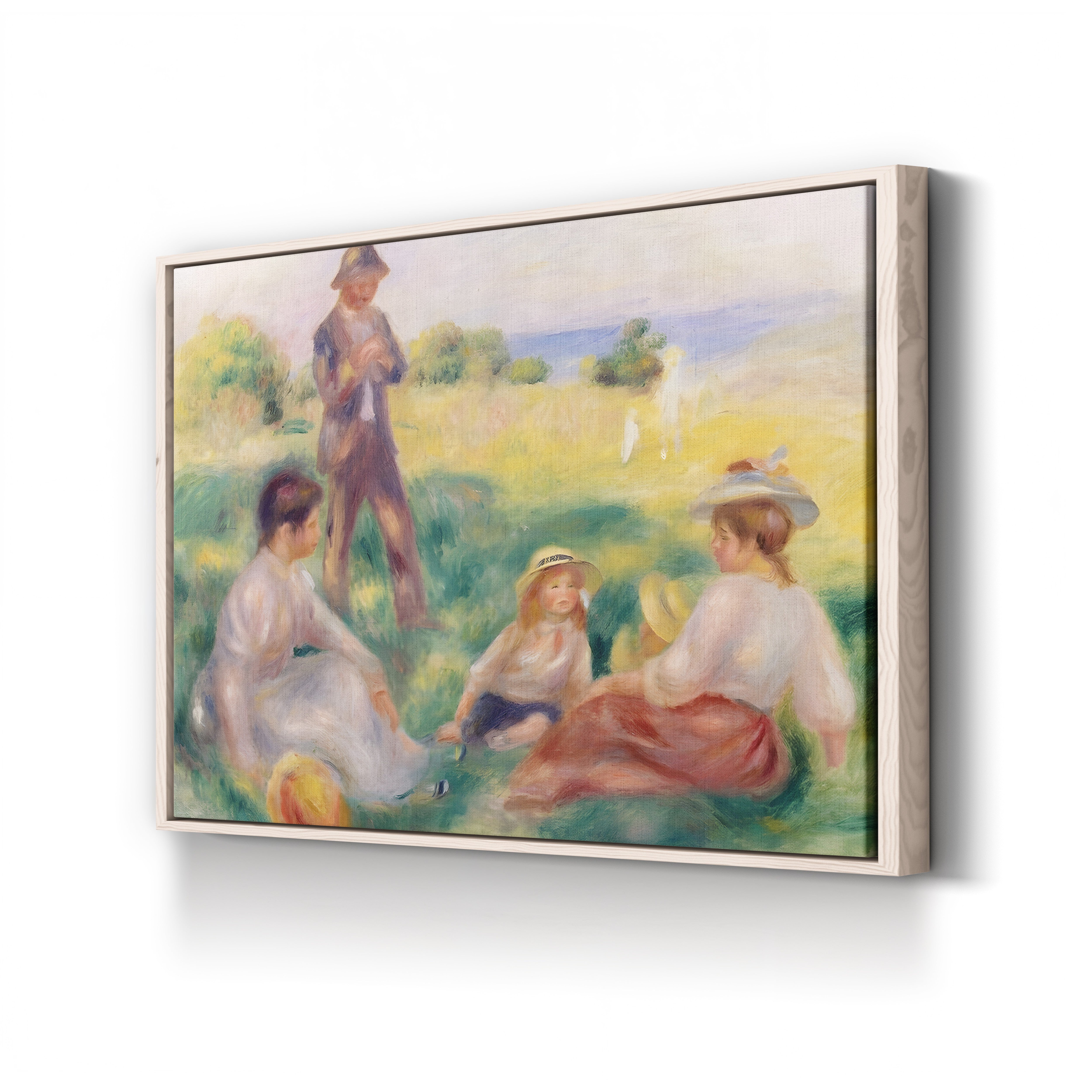 Party in the Country at Berneval, 1898 – Renoir Wall Art | Impressionist
