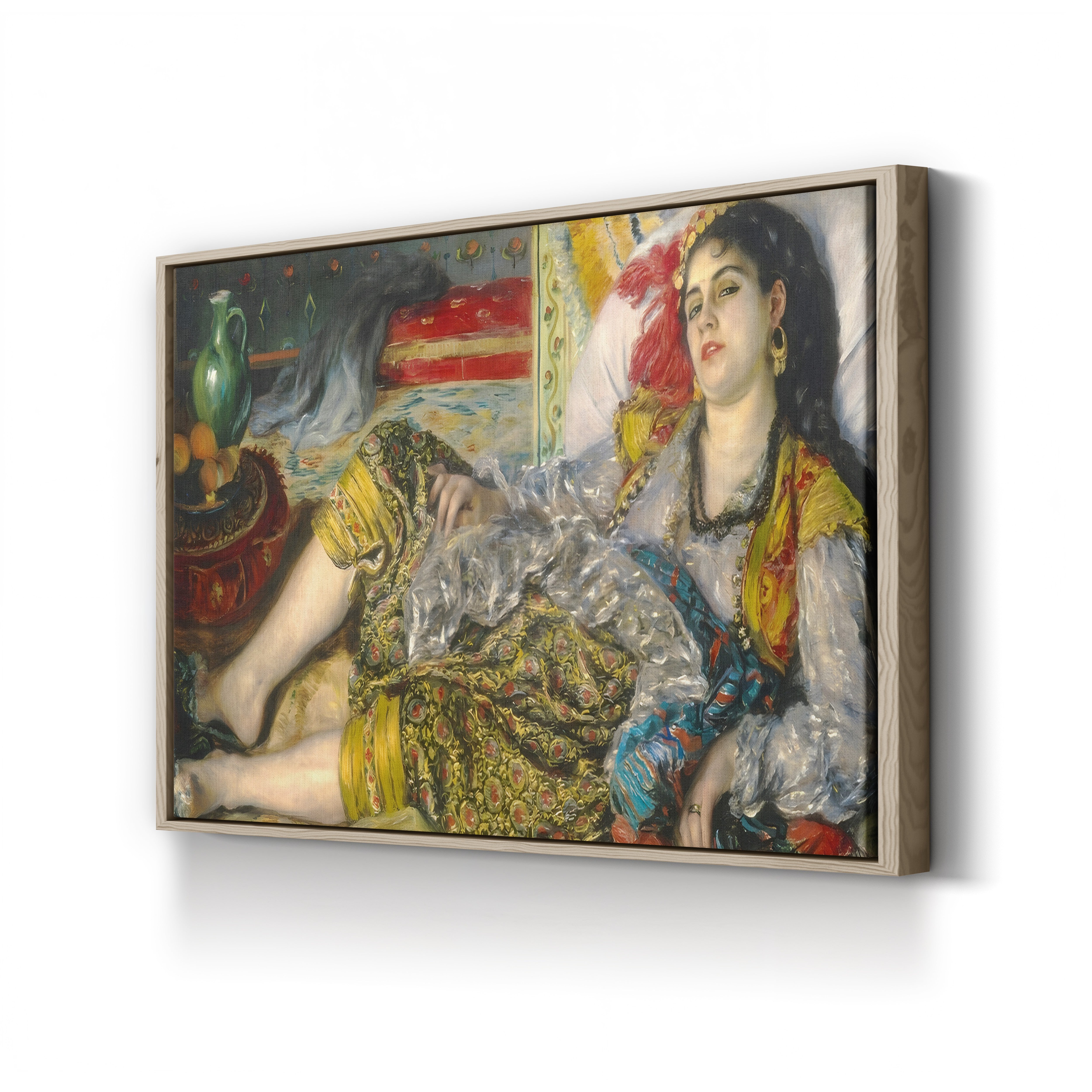 Odalisque, 1870 – Renoir Wall Art | Impressionist Figure Canvas