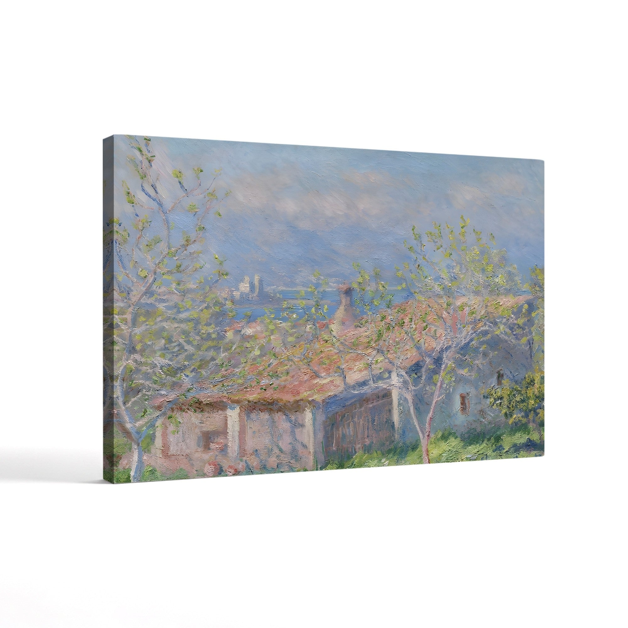 Gardener's House at Antibes, 1888 – Claude Monet Wall Art | Impressionist Mediterranean Landscape Print