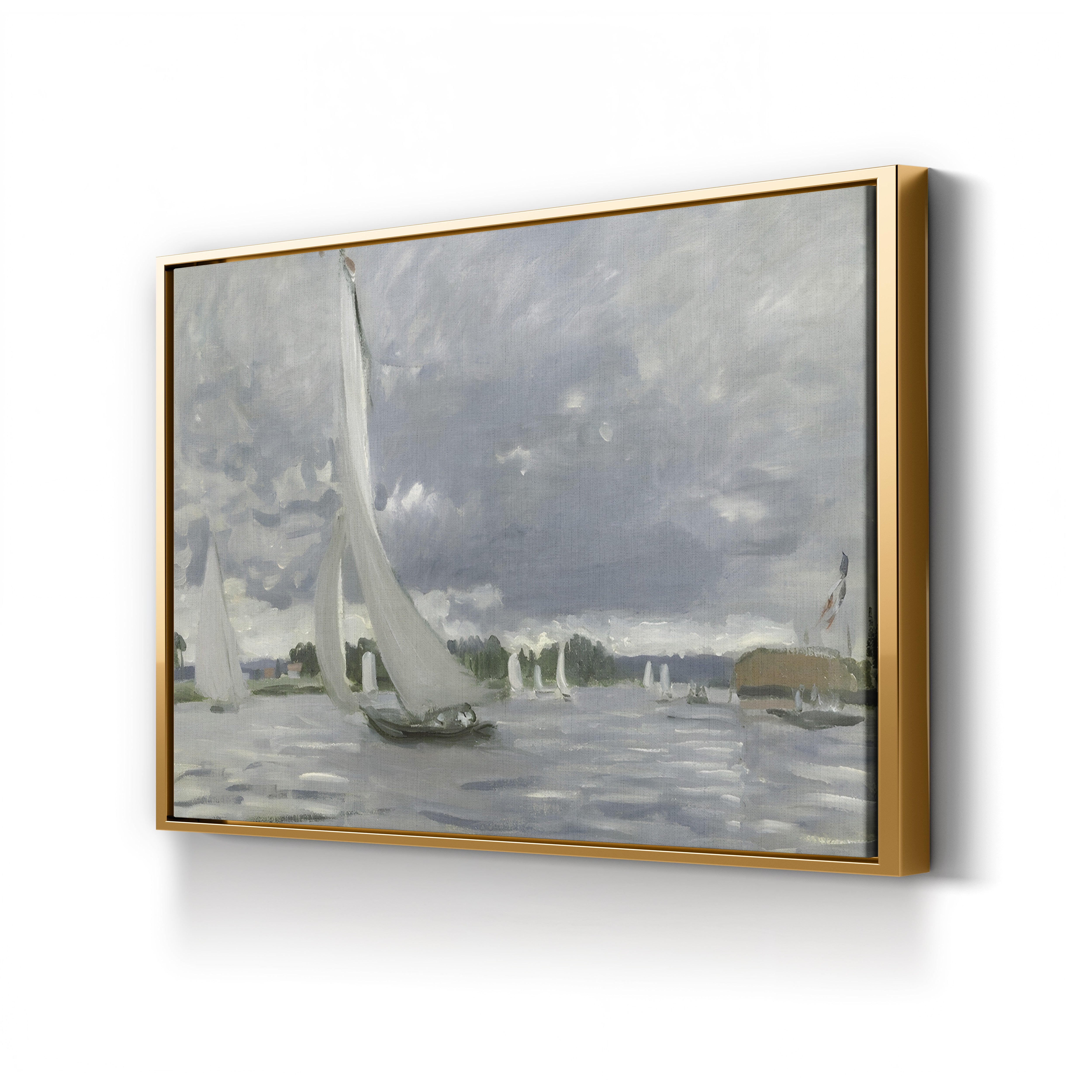 Regatta at Argenteuil (Régates à Argenteuil), 1872 by Claude Monet