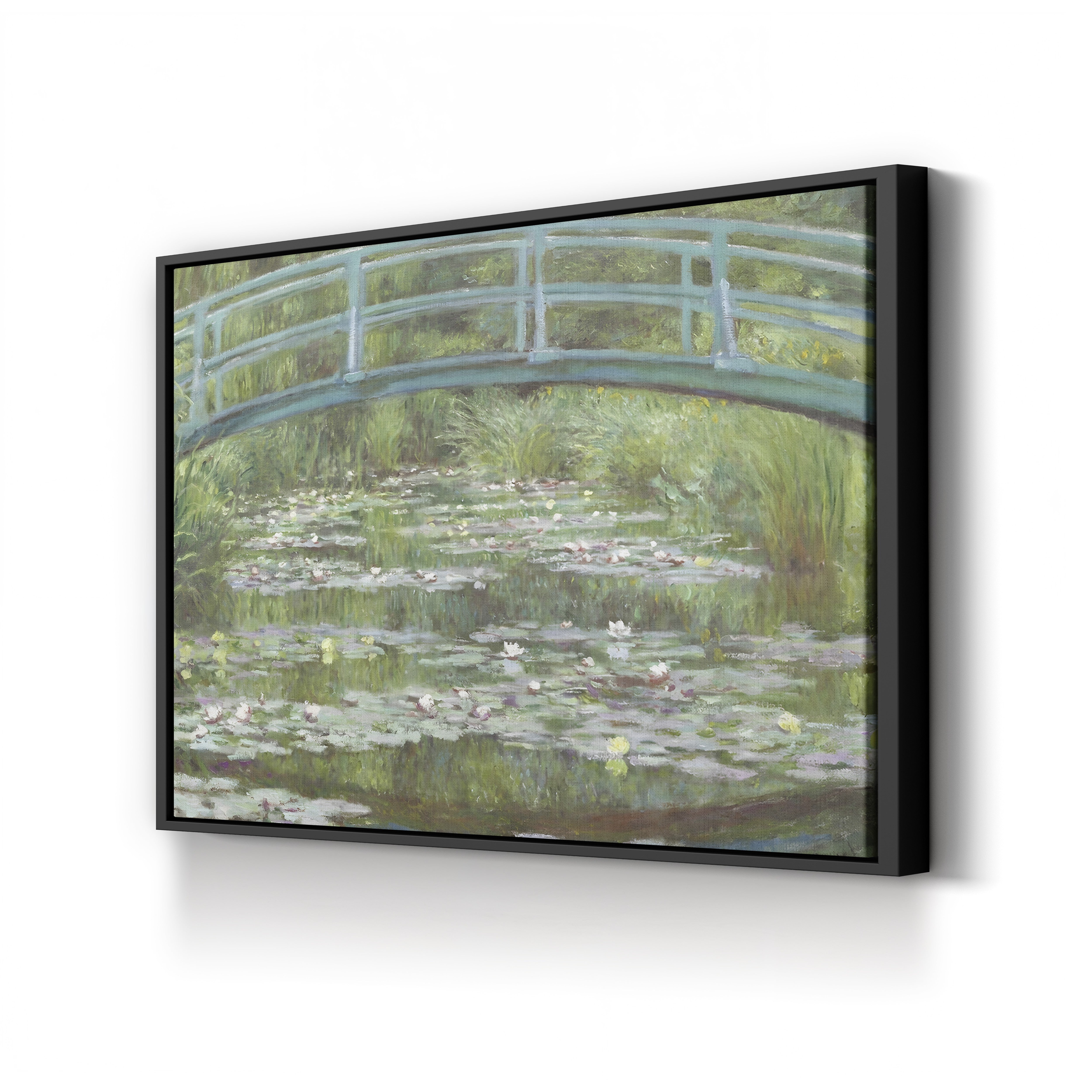 The Japanese Footbridge (Le Pont japonais), 1899 by Claude Monet