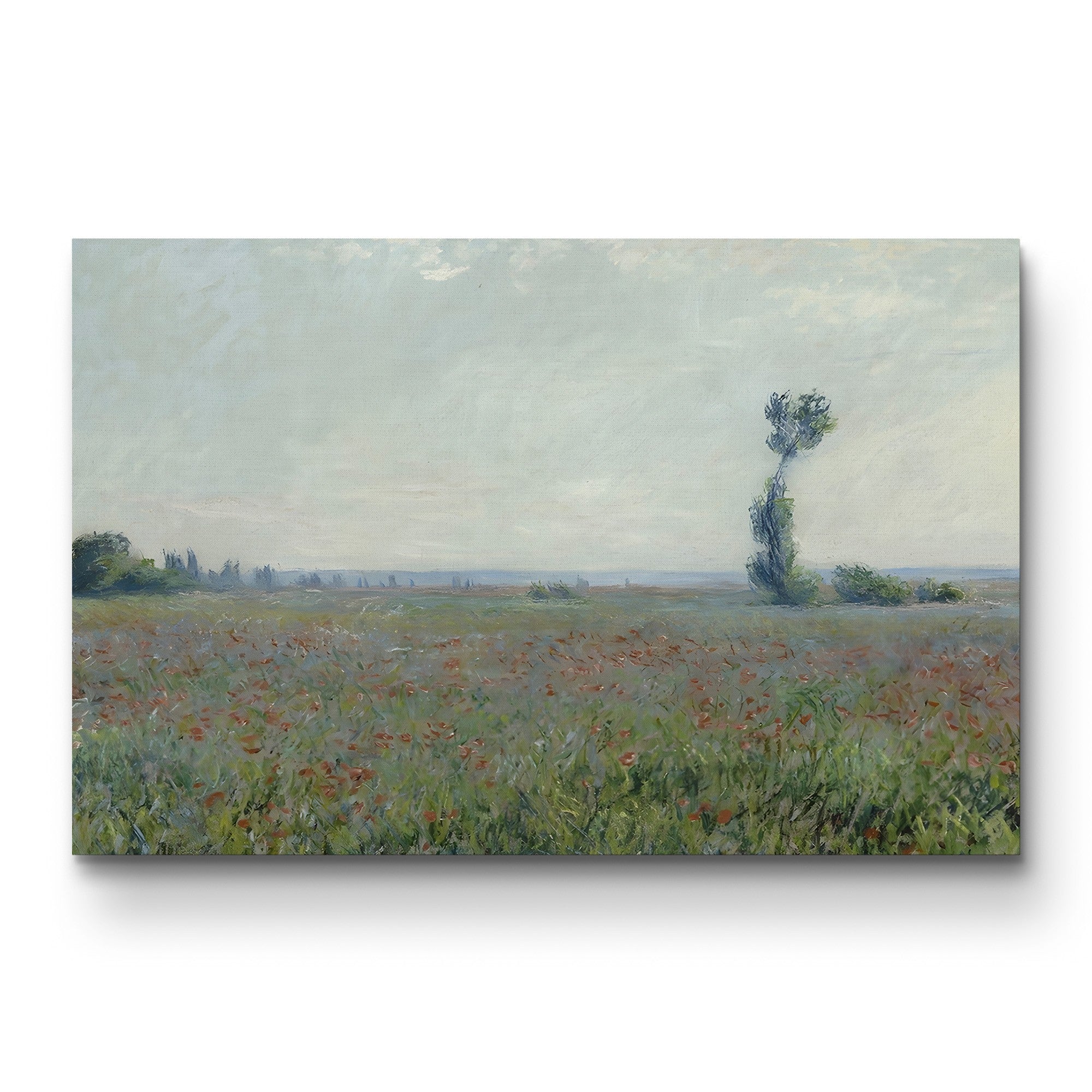 Champ de Coquelicots, 1881 – Claude Monet Wall Art | Impressionist Poppy Field Canvas Print