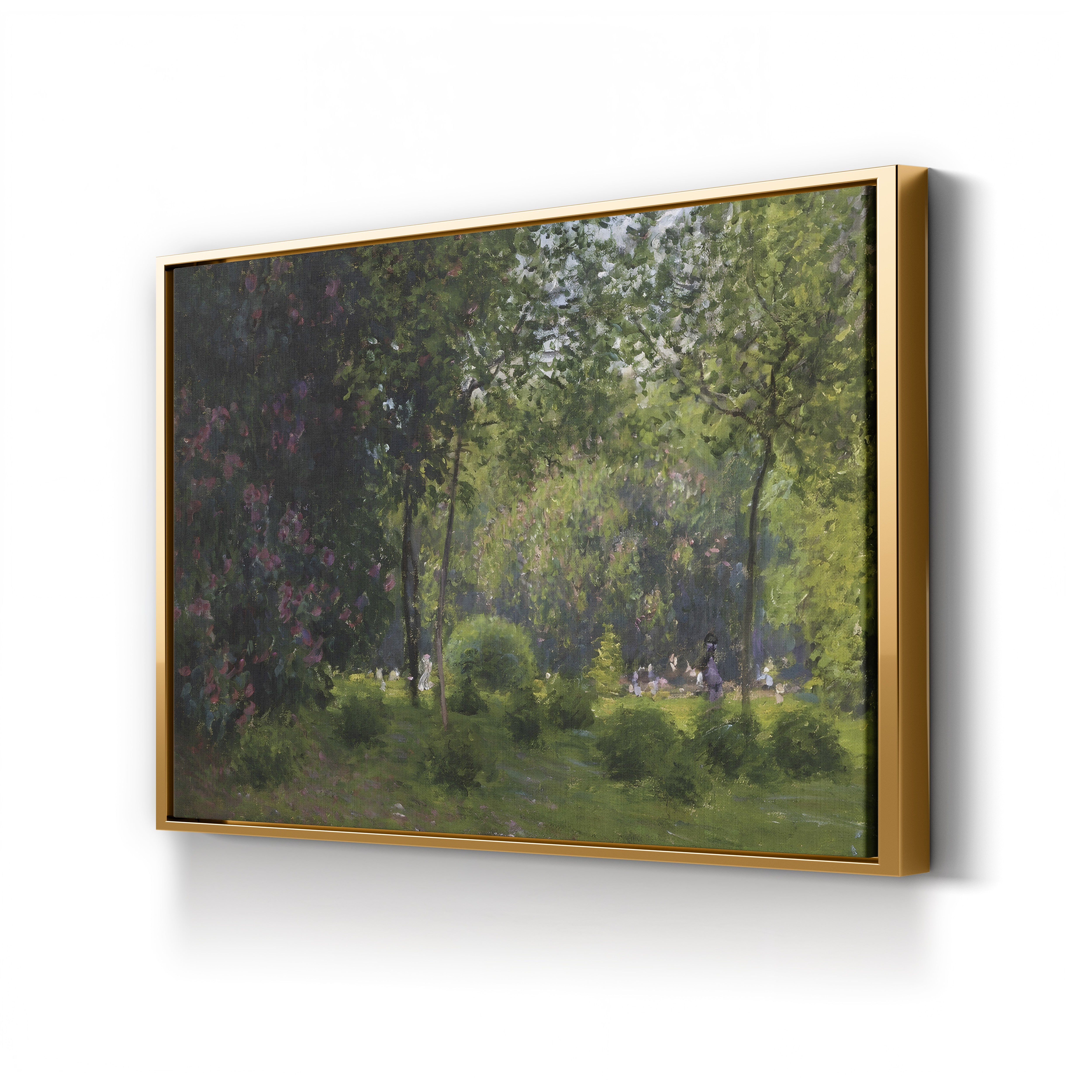Le Parc Monceau (Le Parc Monceau), 1878 by Claude Monet