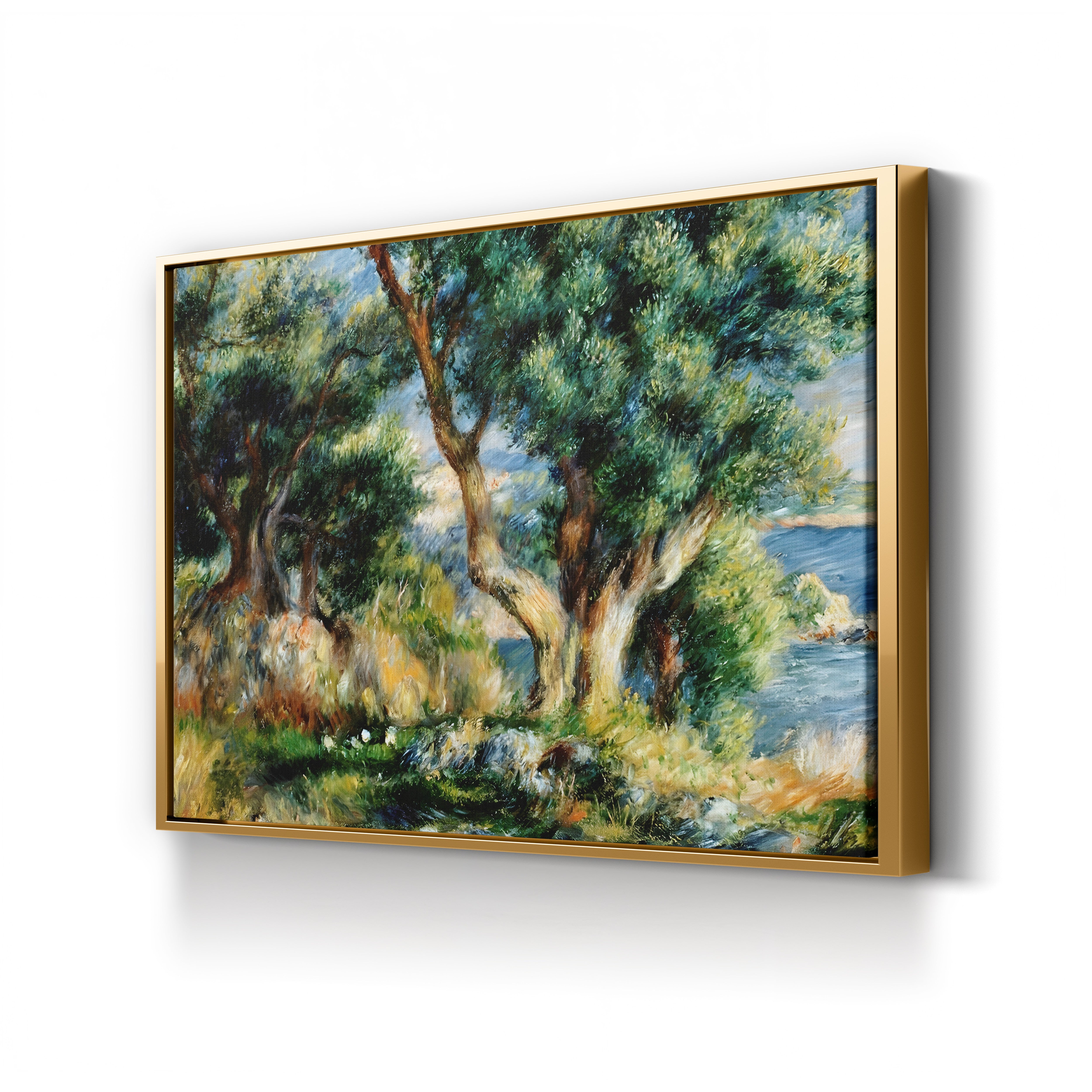Landscape Near Menton – Renoir Wall Art | Impressionist Landscape