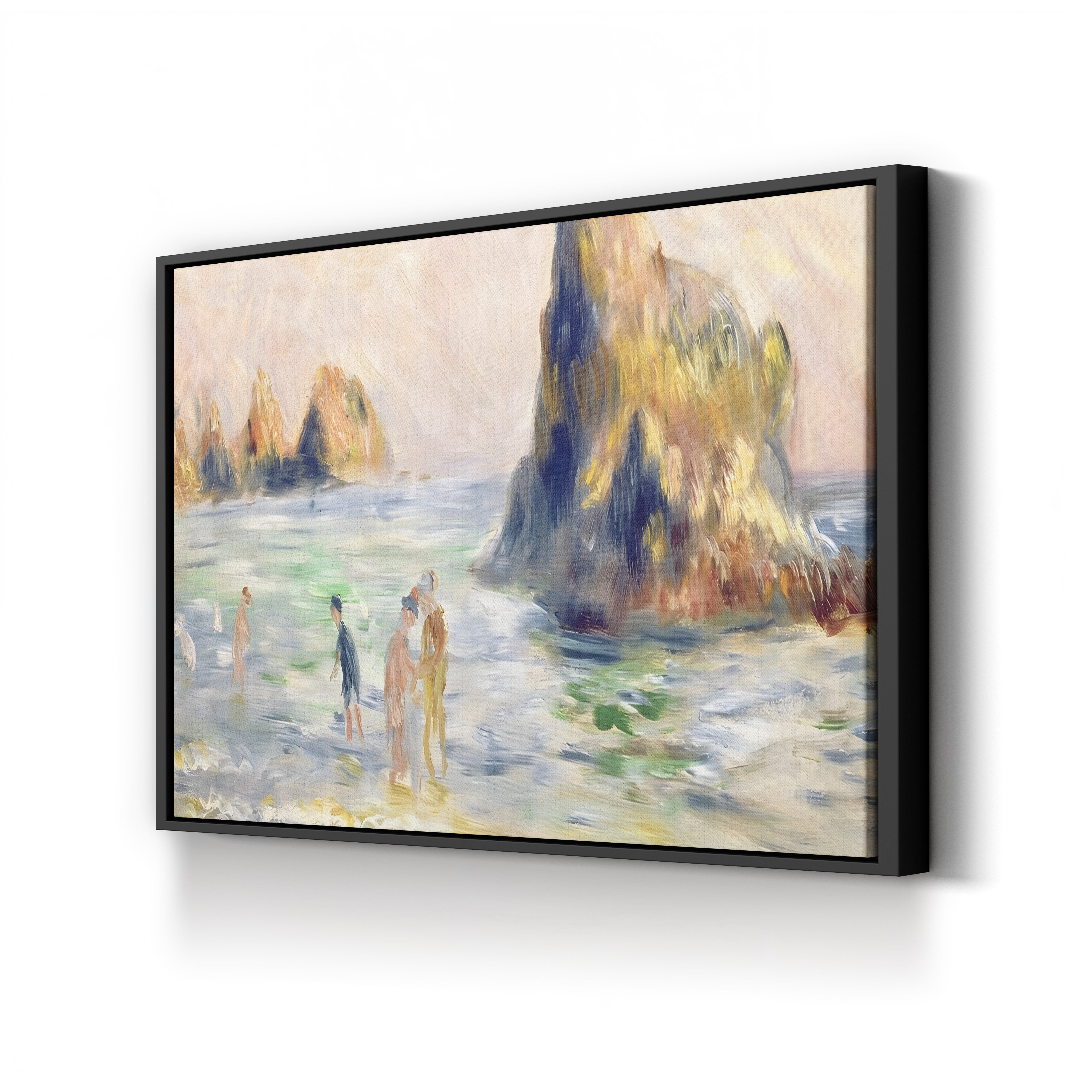 Moulin Huet Bay, Guernsey, c. 1883 – Renoir Wall Art | Coastal
