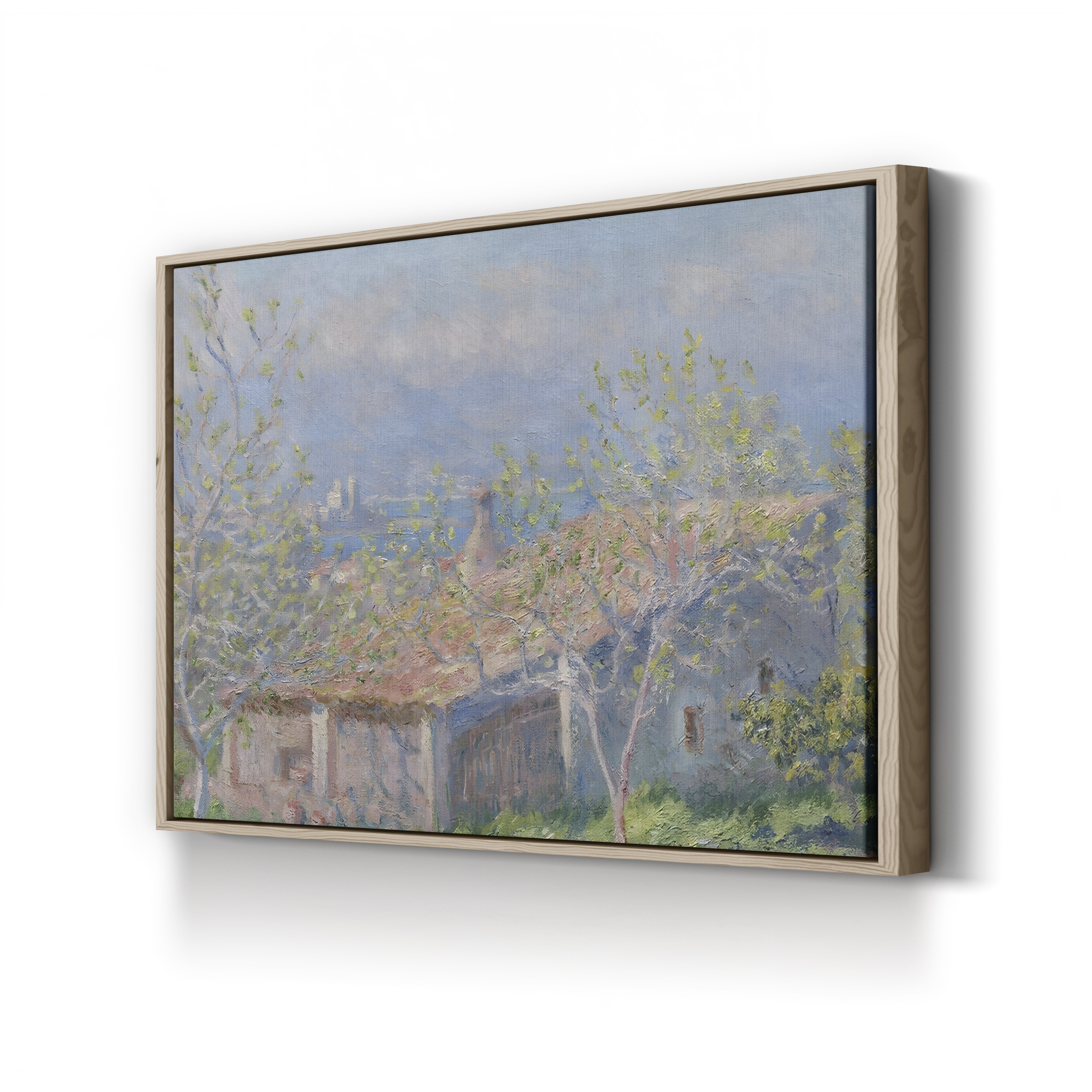 Gardener's House at Antibes, 1888 – Claude Monet Wall Art | Impressionist Mediterranean Landscape Print