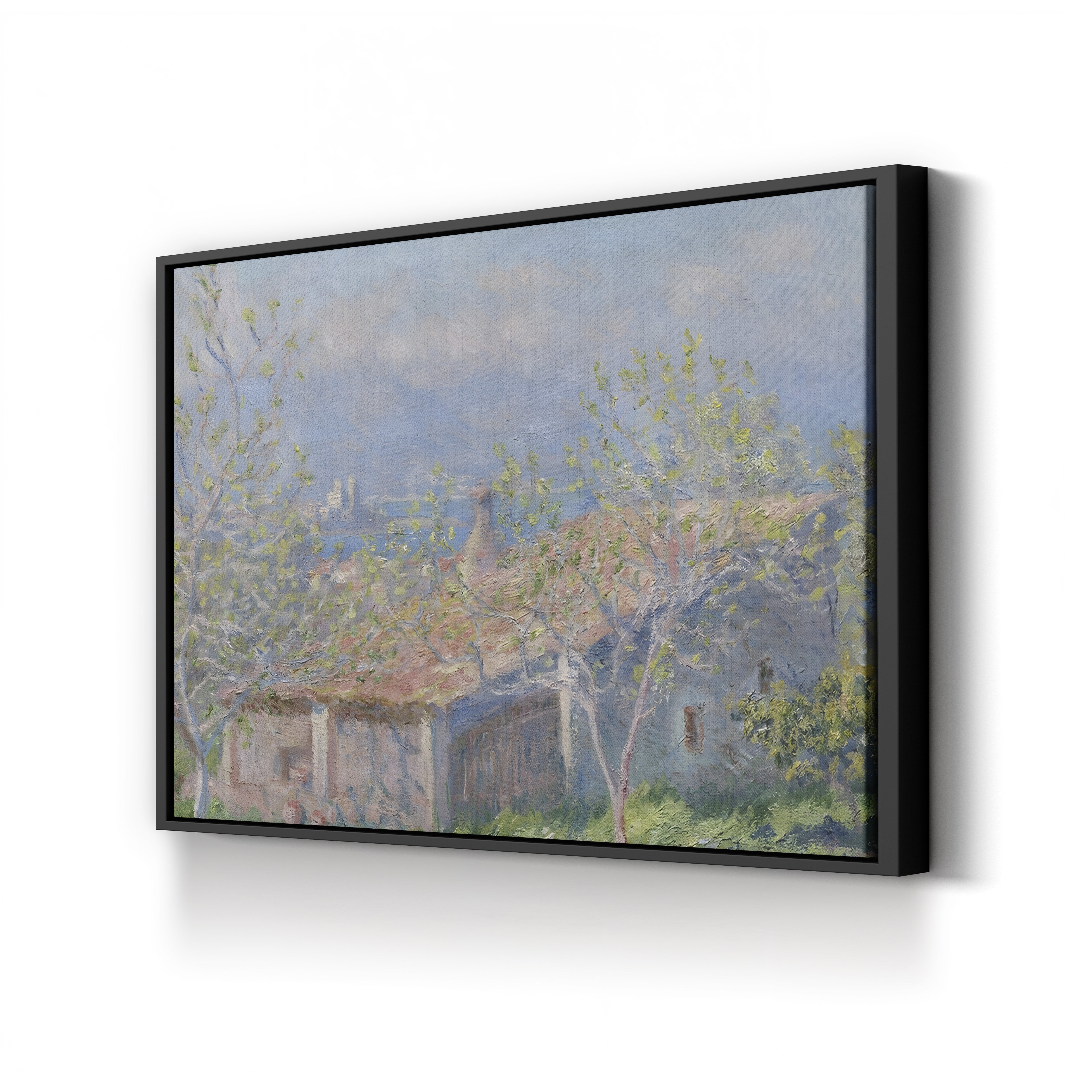 Gardener's House at Antibes, 1888 – Claude Monet Wall Art | Impressionist Mediterranean Landscape Print
