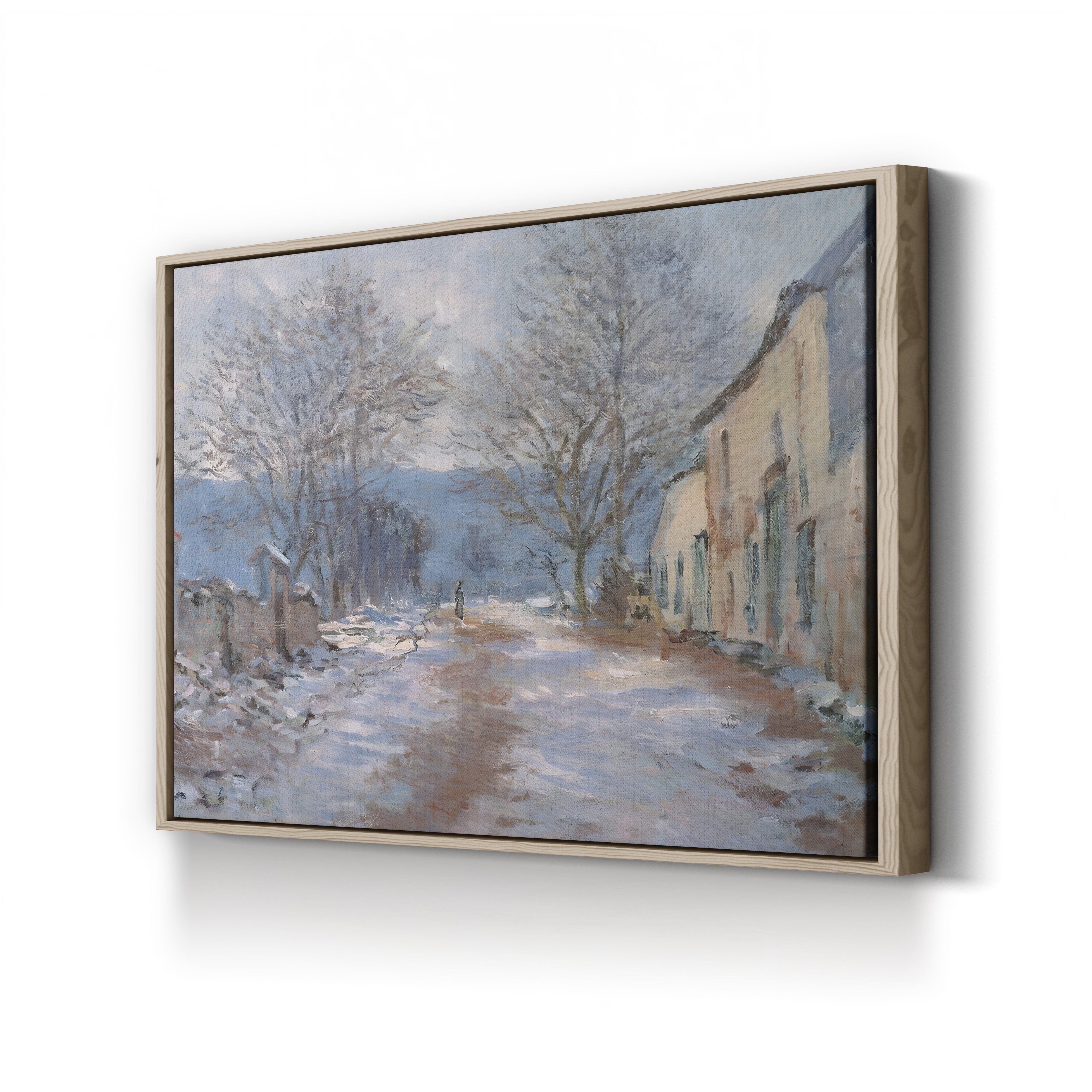 Snow in Limetz (Effet de Neige à Limetz), 1886 by Claude Monet