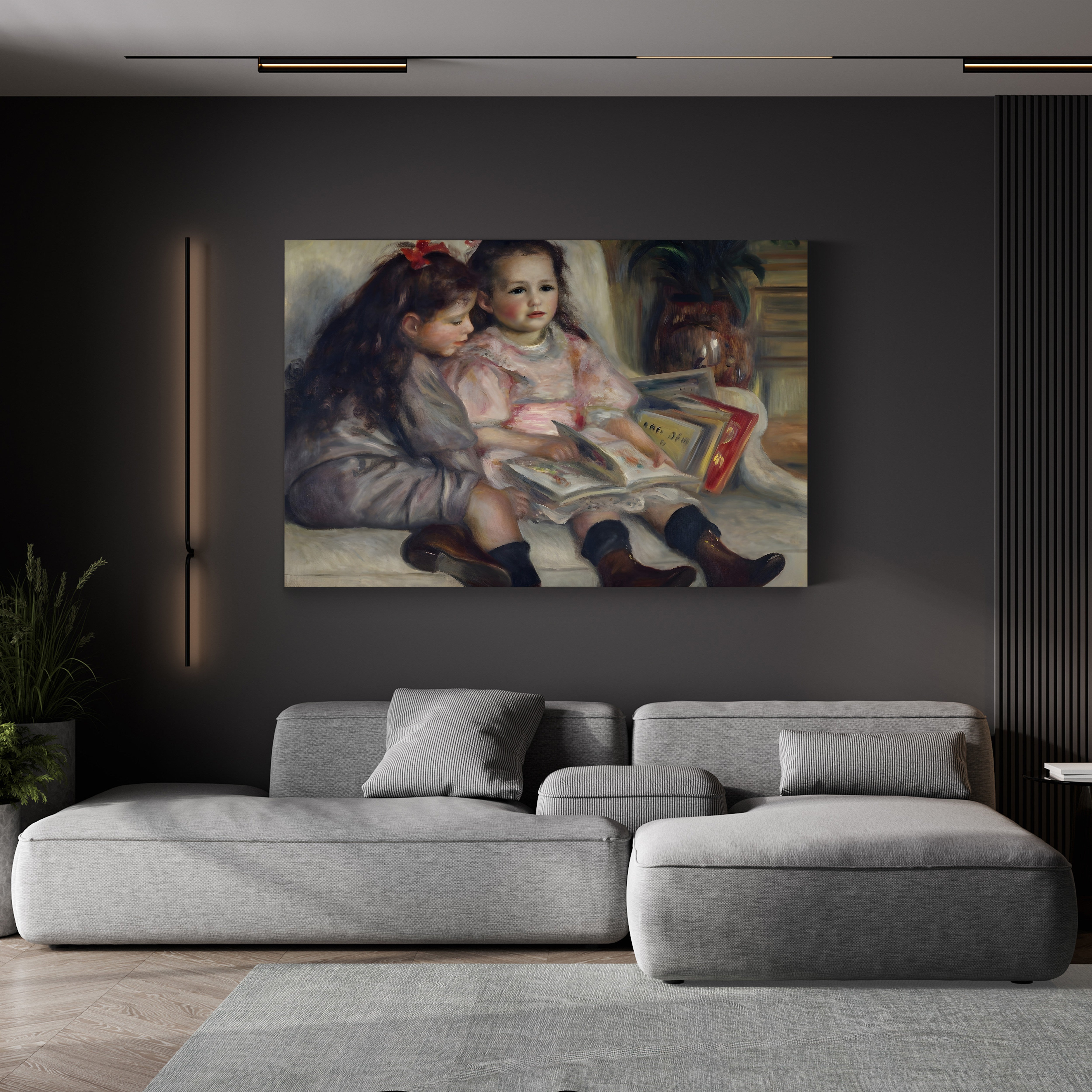 Children of Martial Caillebotte – Renoir Wall Art | Impressionist Canvas