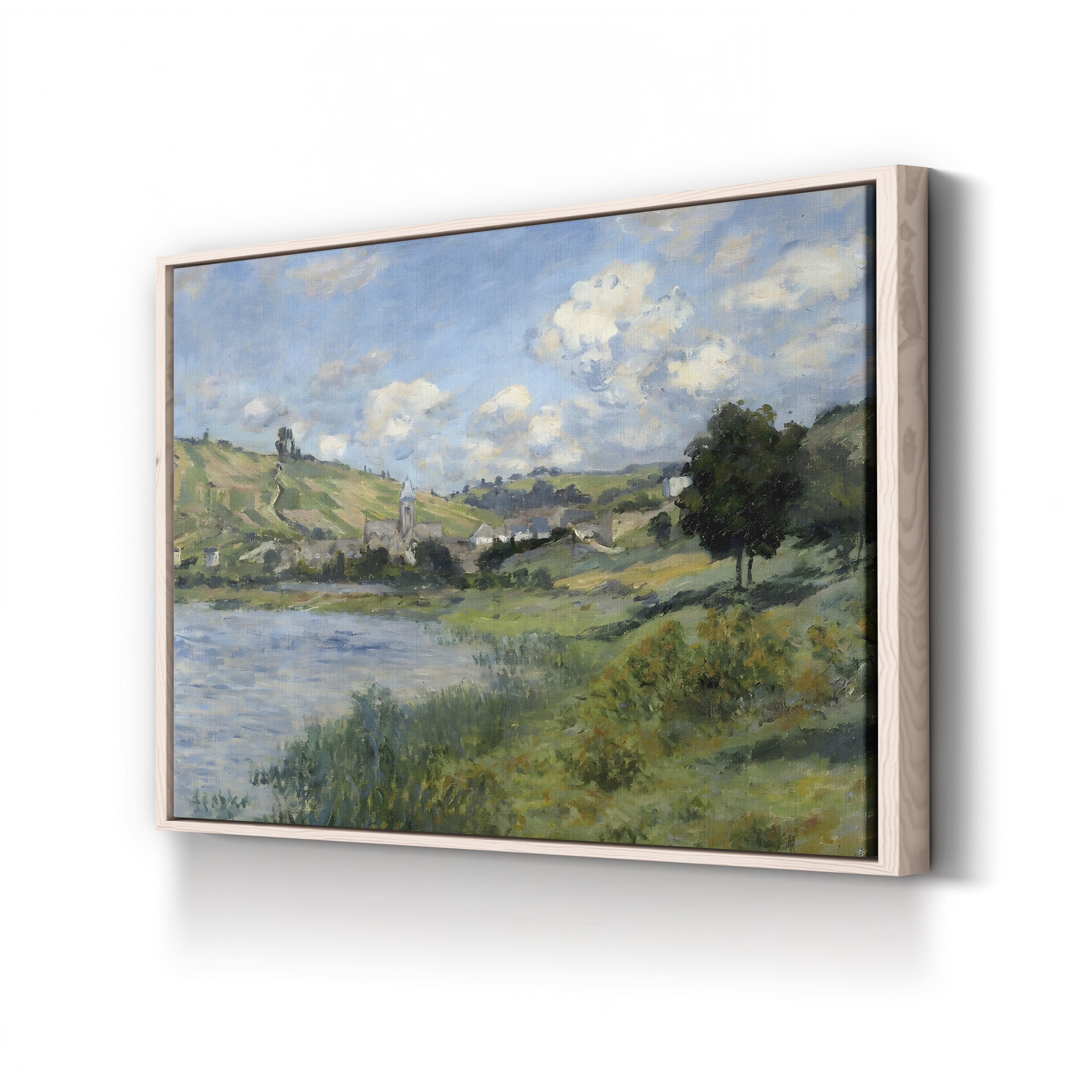 Landscape at Vétheuil (Paysage, Vétheuil), 1879 by Claude Monet