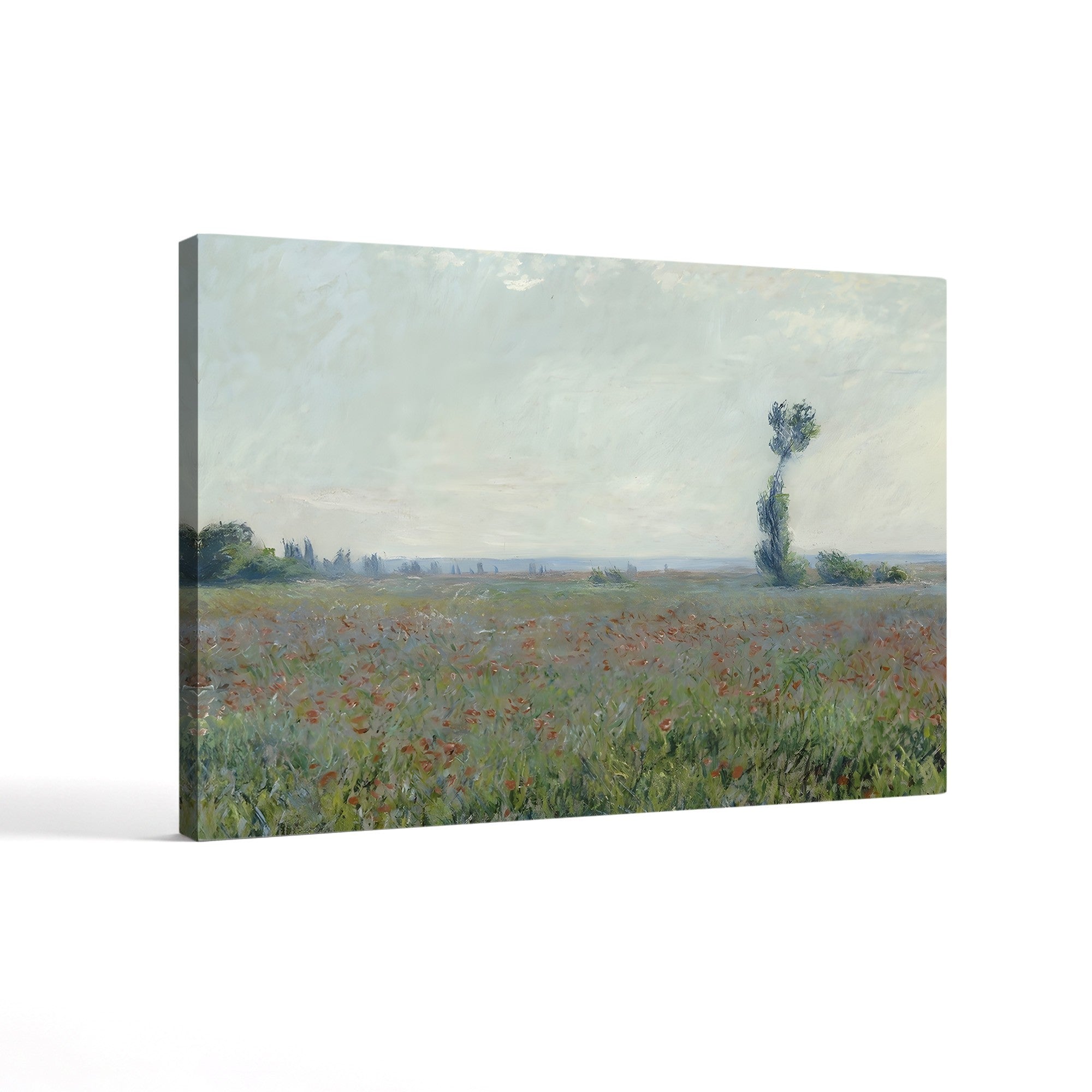 Champ de Coquelicots, 1881 – Claude Monet Wall Art | Impressionist Poppy Field Canvas Print