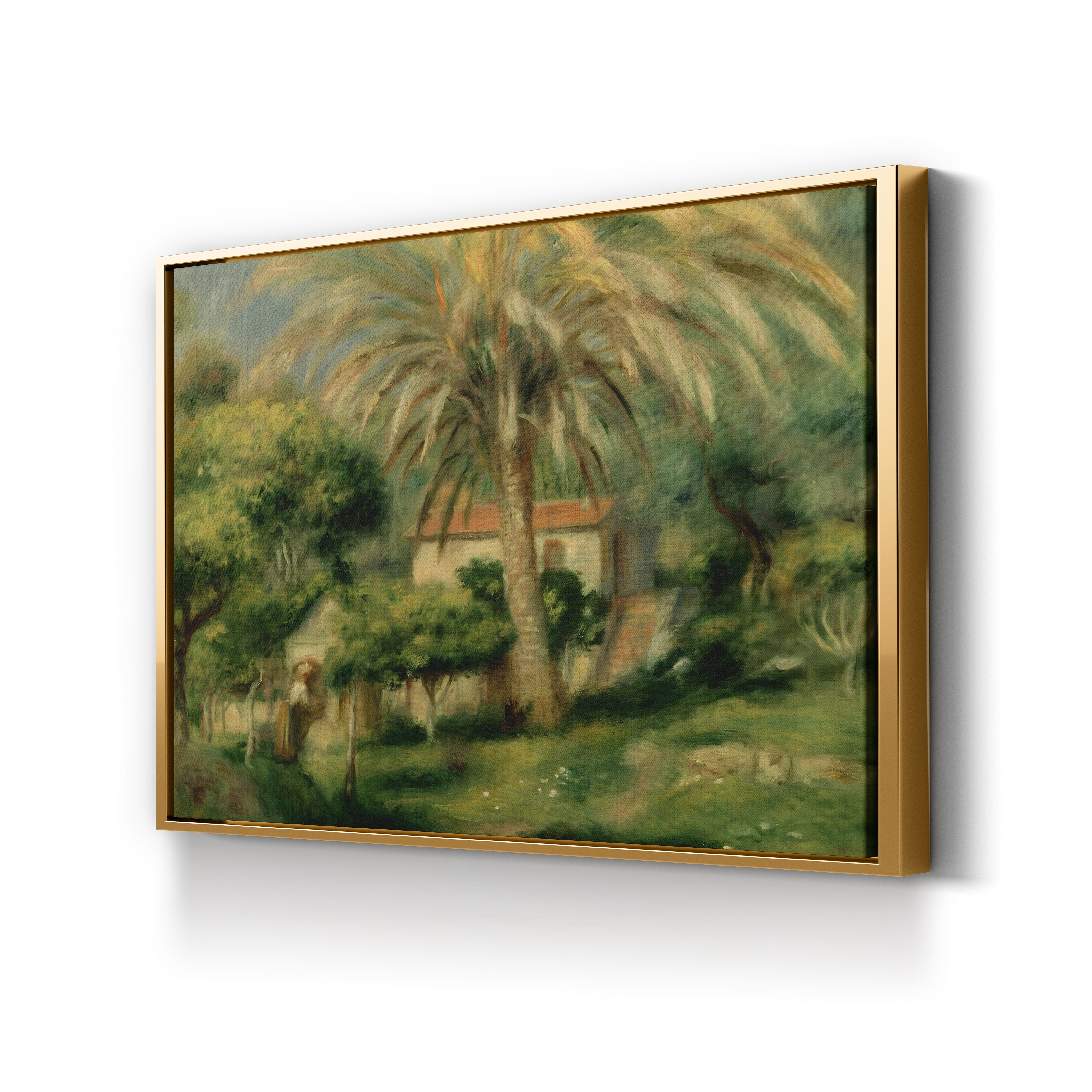 Palm Trees, 1902 – Renoir Wall Art | Impressionist Landscape Canvas