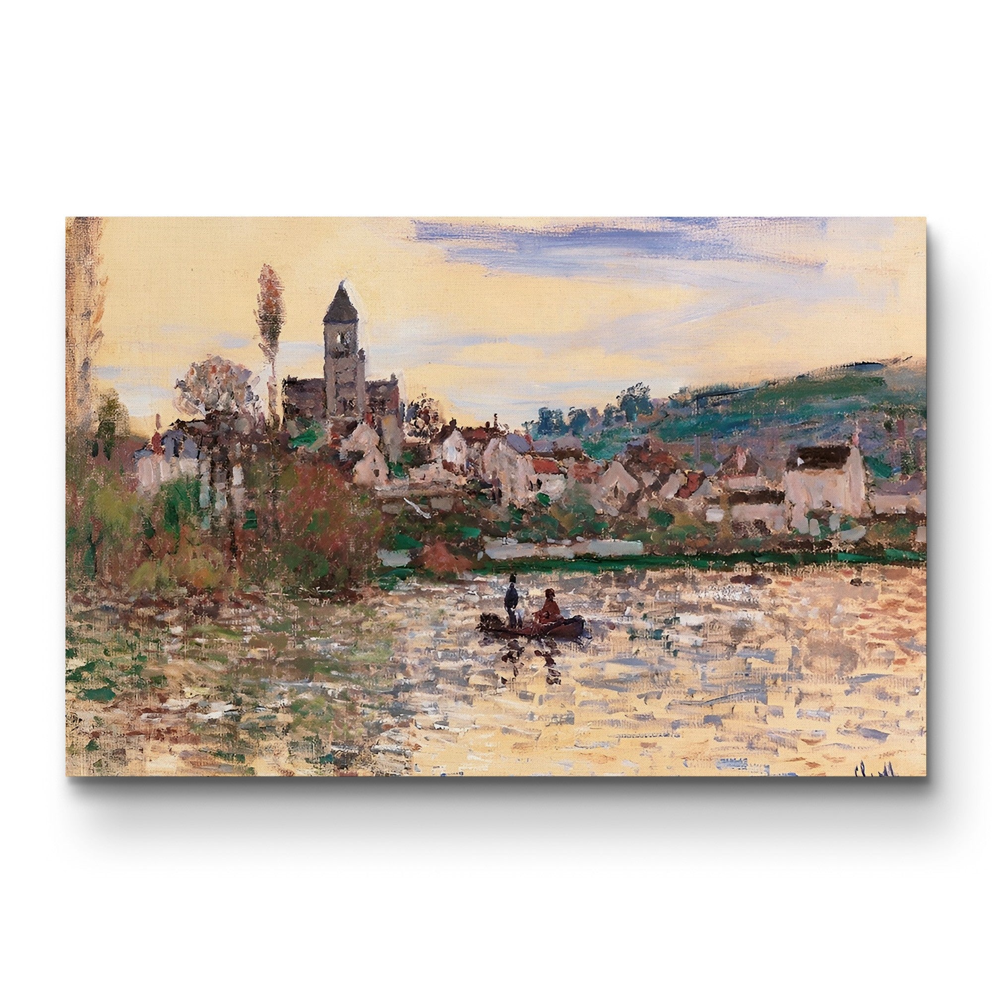 The Seine at Vétheuil (La Seine à Vétheuil), 1879-1880 by Claude Monet