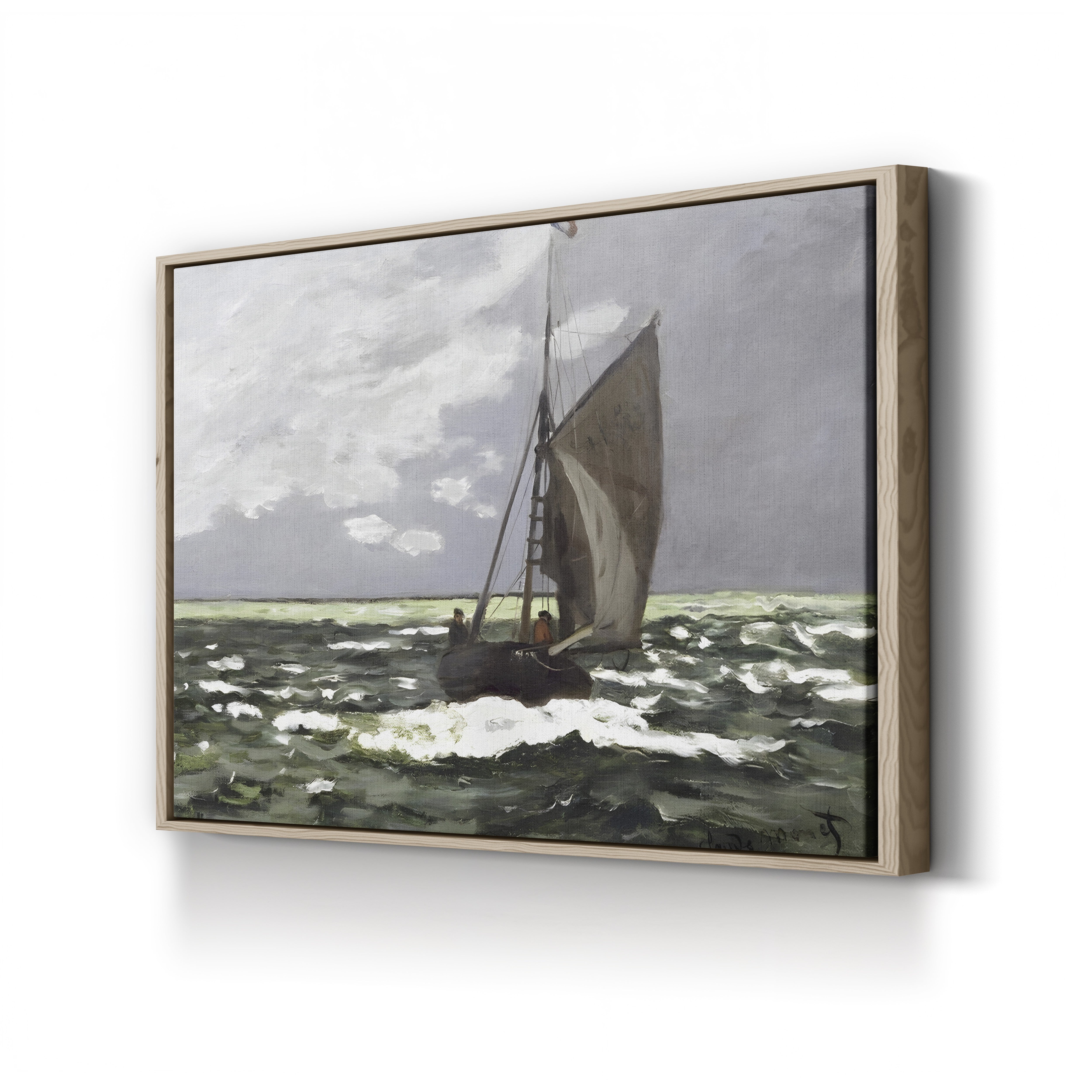 Seascape, Storm, 1866 by Claude Monet