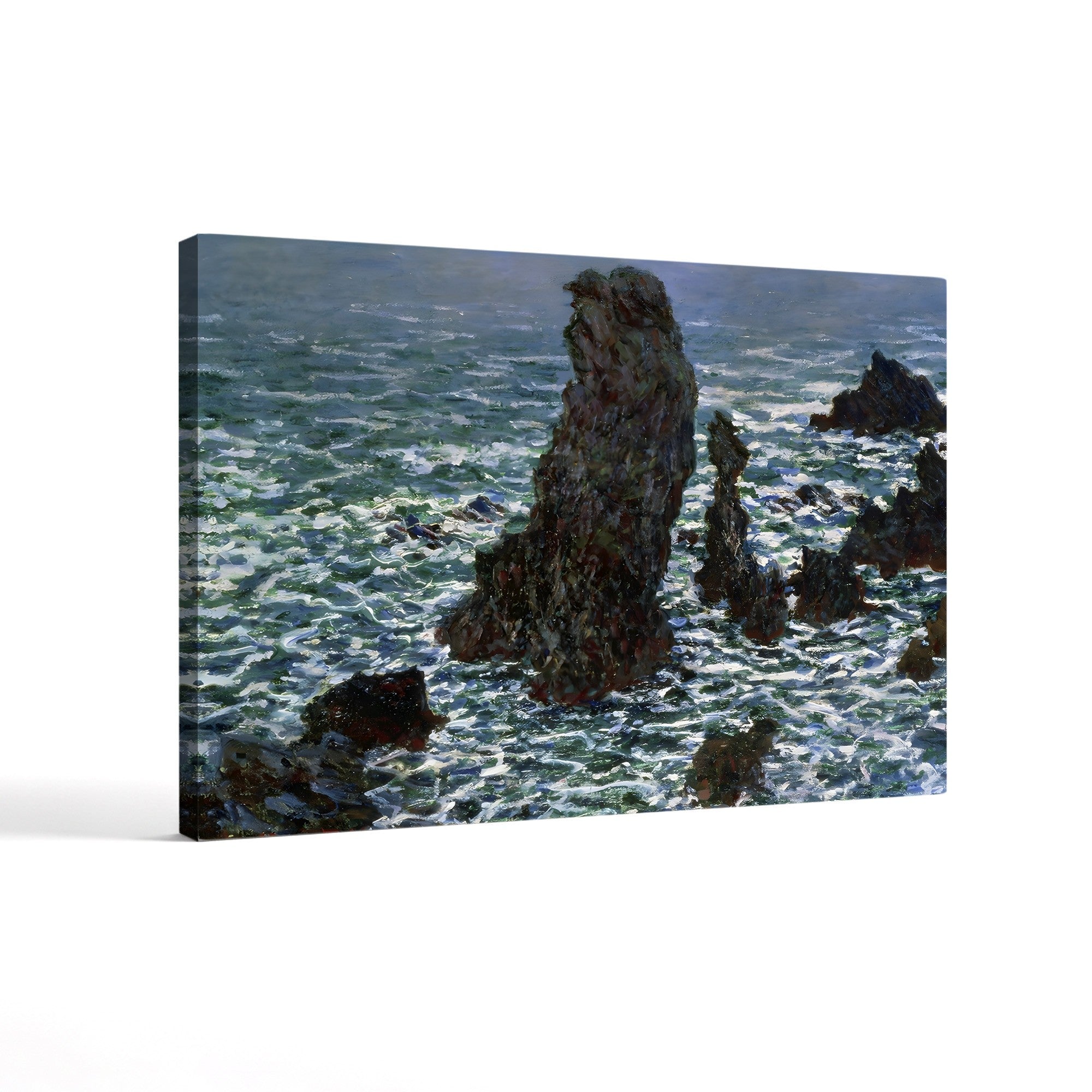 The Pyramids of Port-Coton (Les Pyramides de Port-Coton), 1886 by Claude Monet
