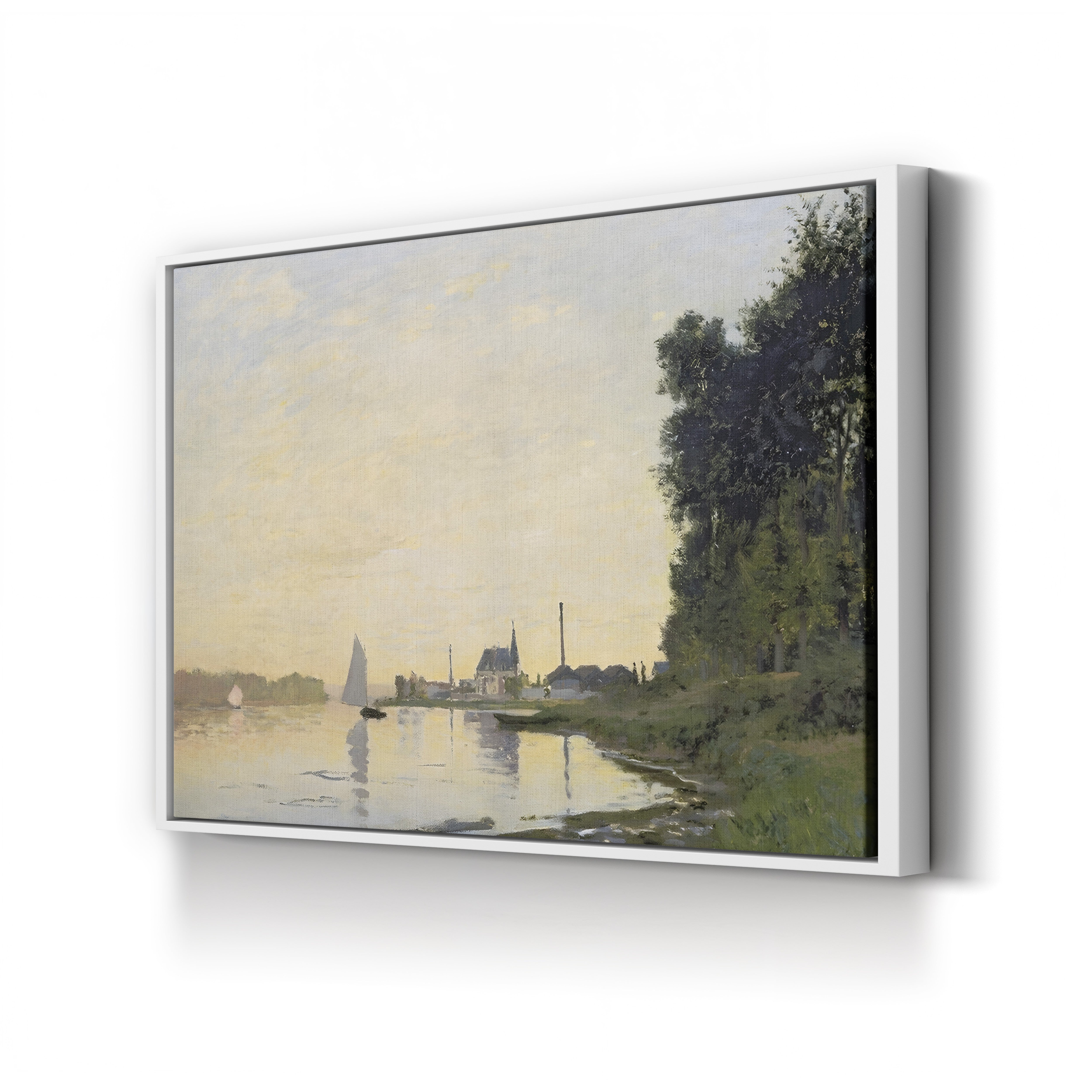 Argenteuil at the End of the Afternoon (Argenteuil, fin d’après-midi), 1872 by Claude Monet